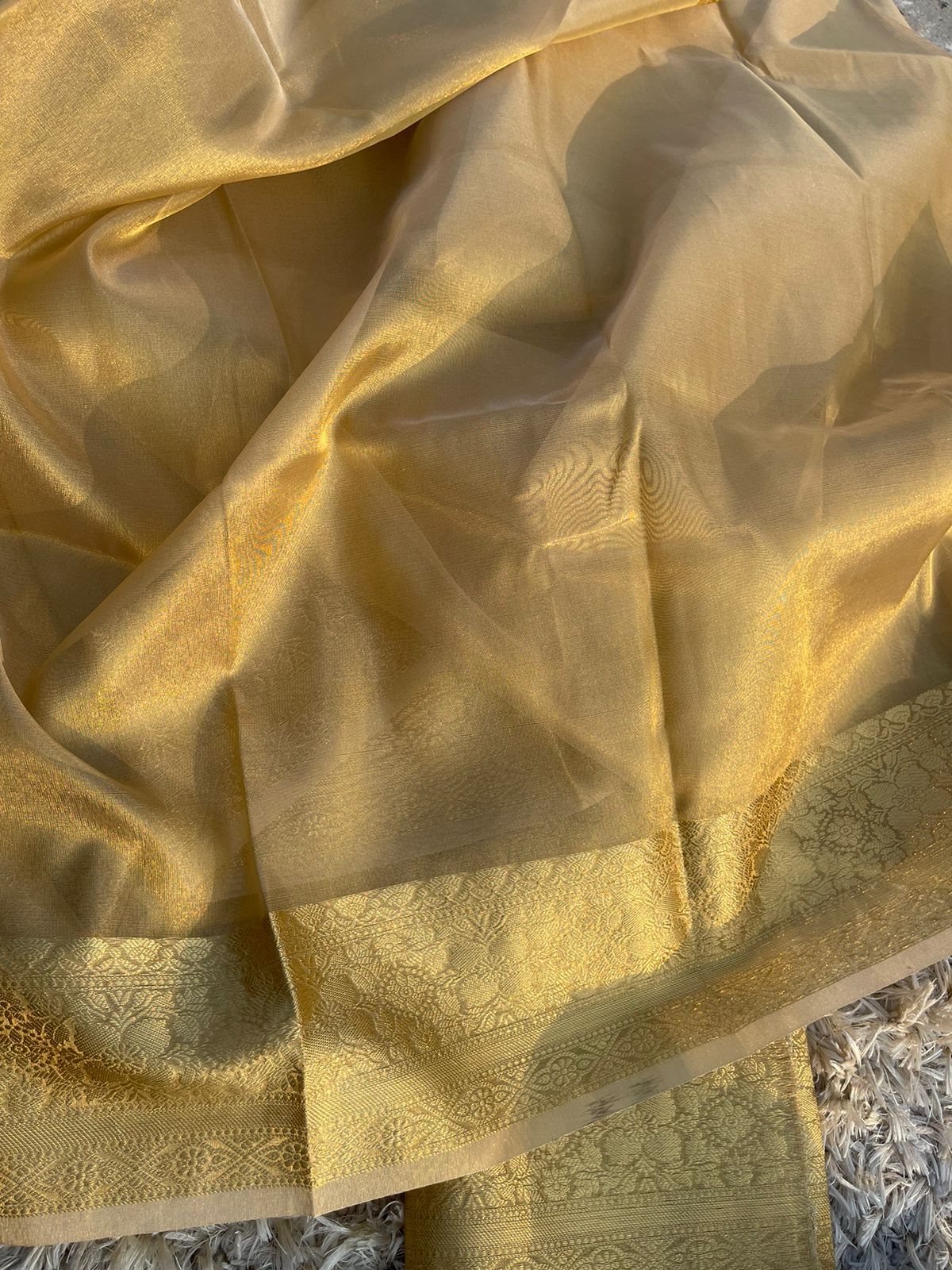 GOLDEN HOUR - GOLD SAREE