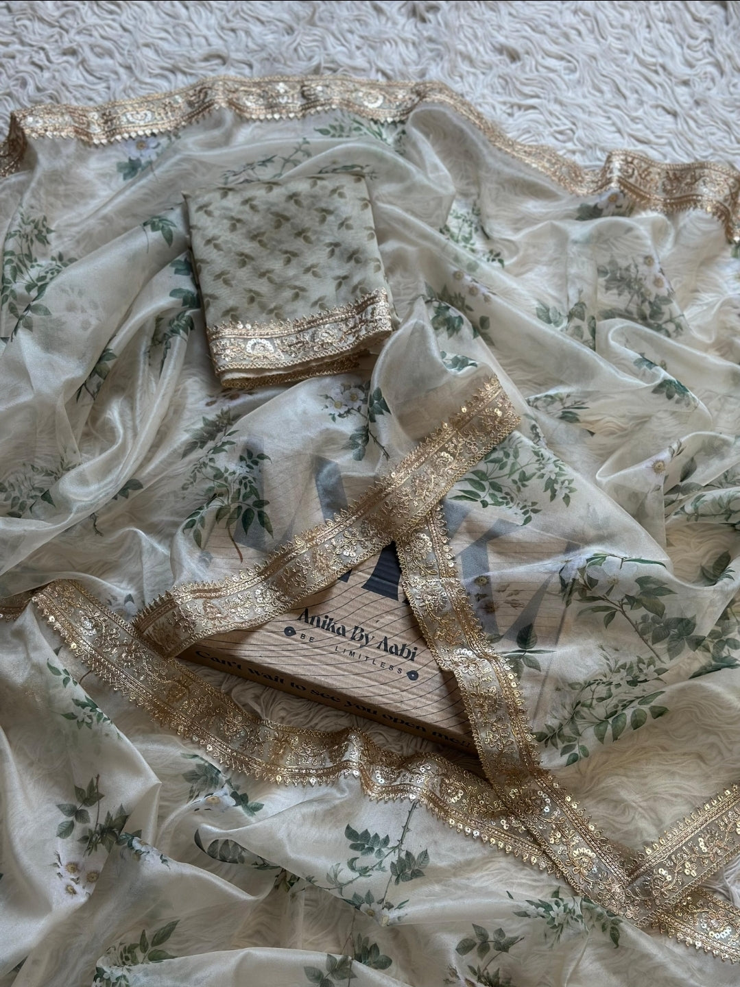 KALP - Exclusive Organza Tissue Saree