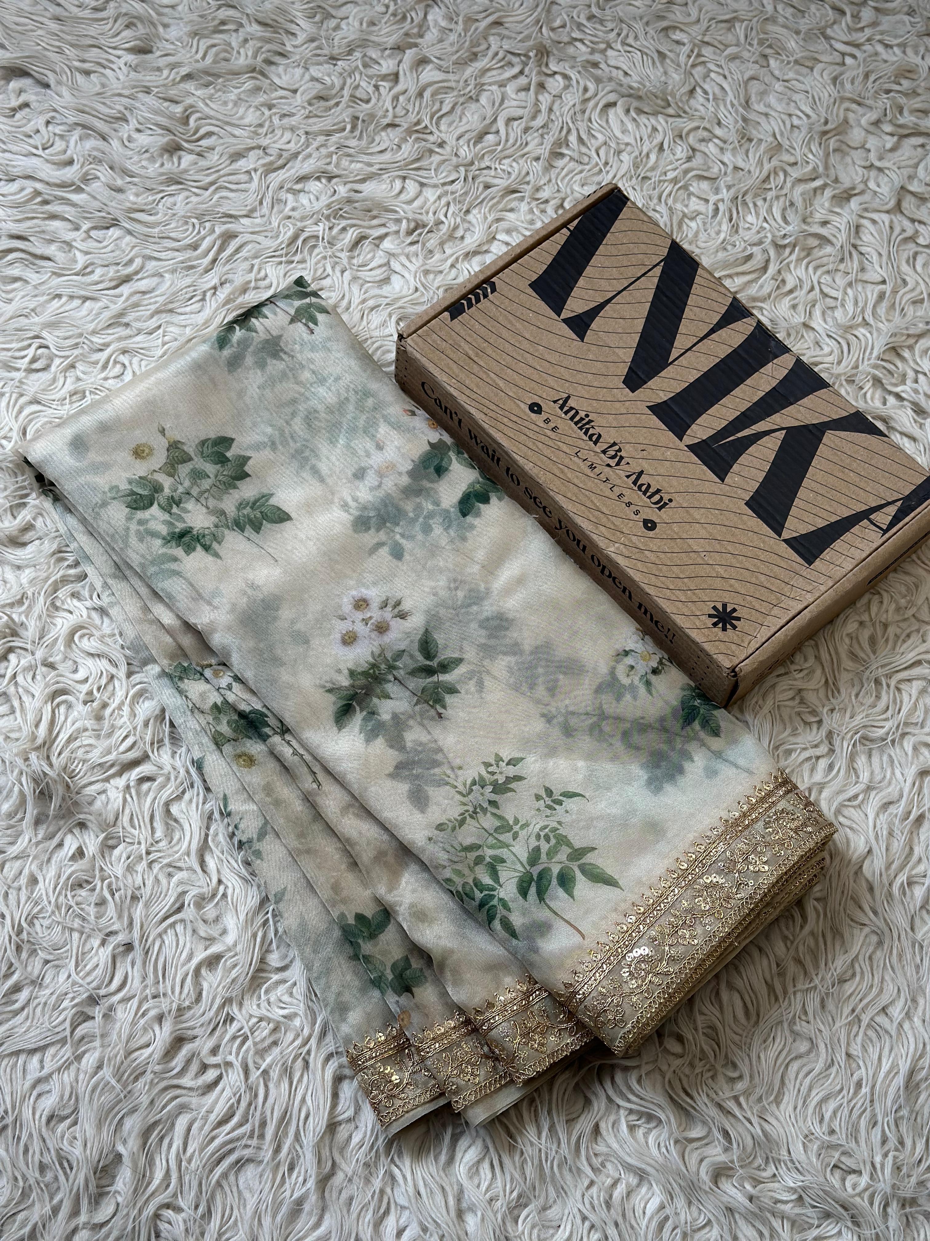 KALP - Exclusive Organza Tissue Saree