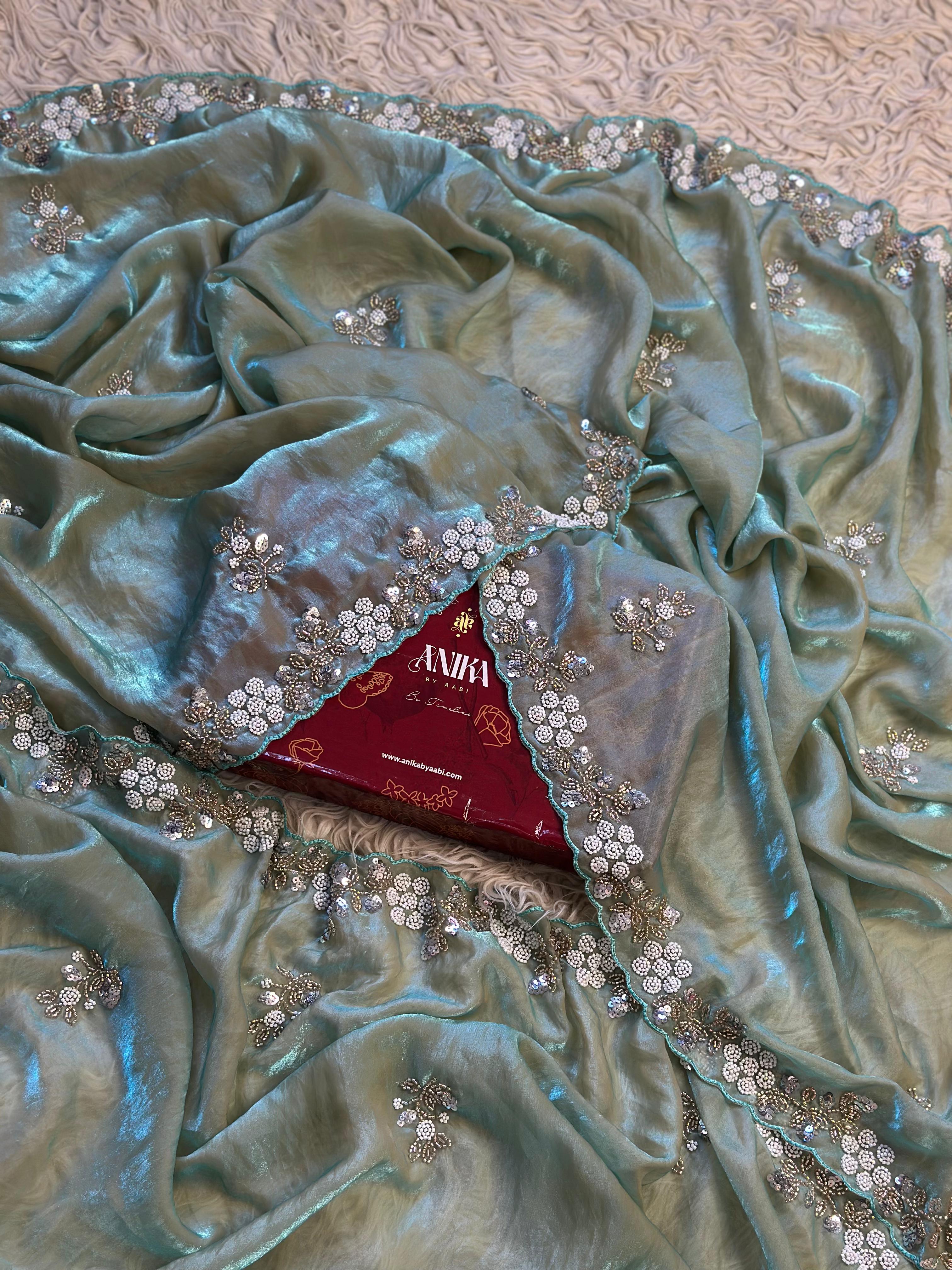 Anika's designer saree - RADHIYA