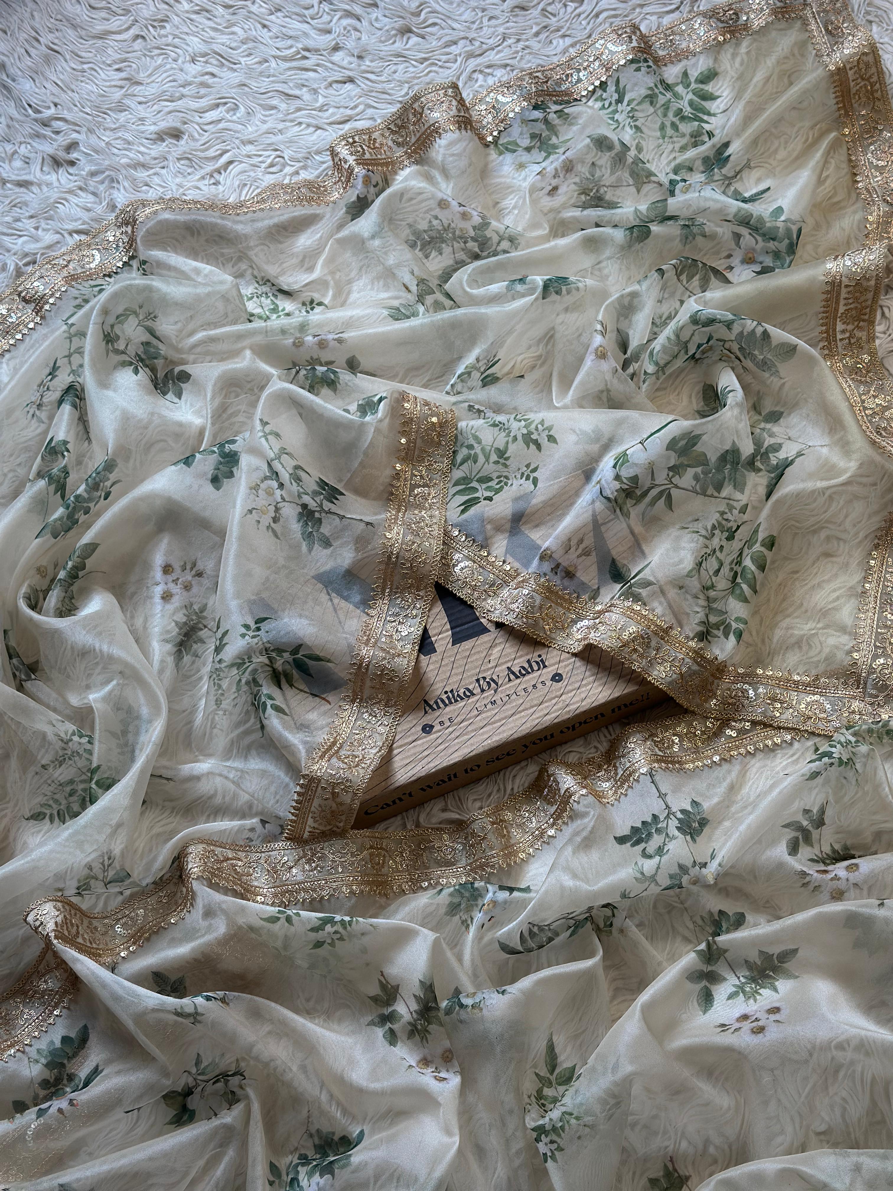 KALP - Exclusive Organza Tissue Saree