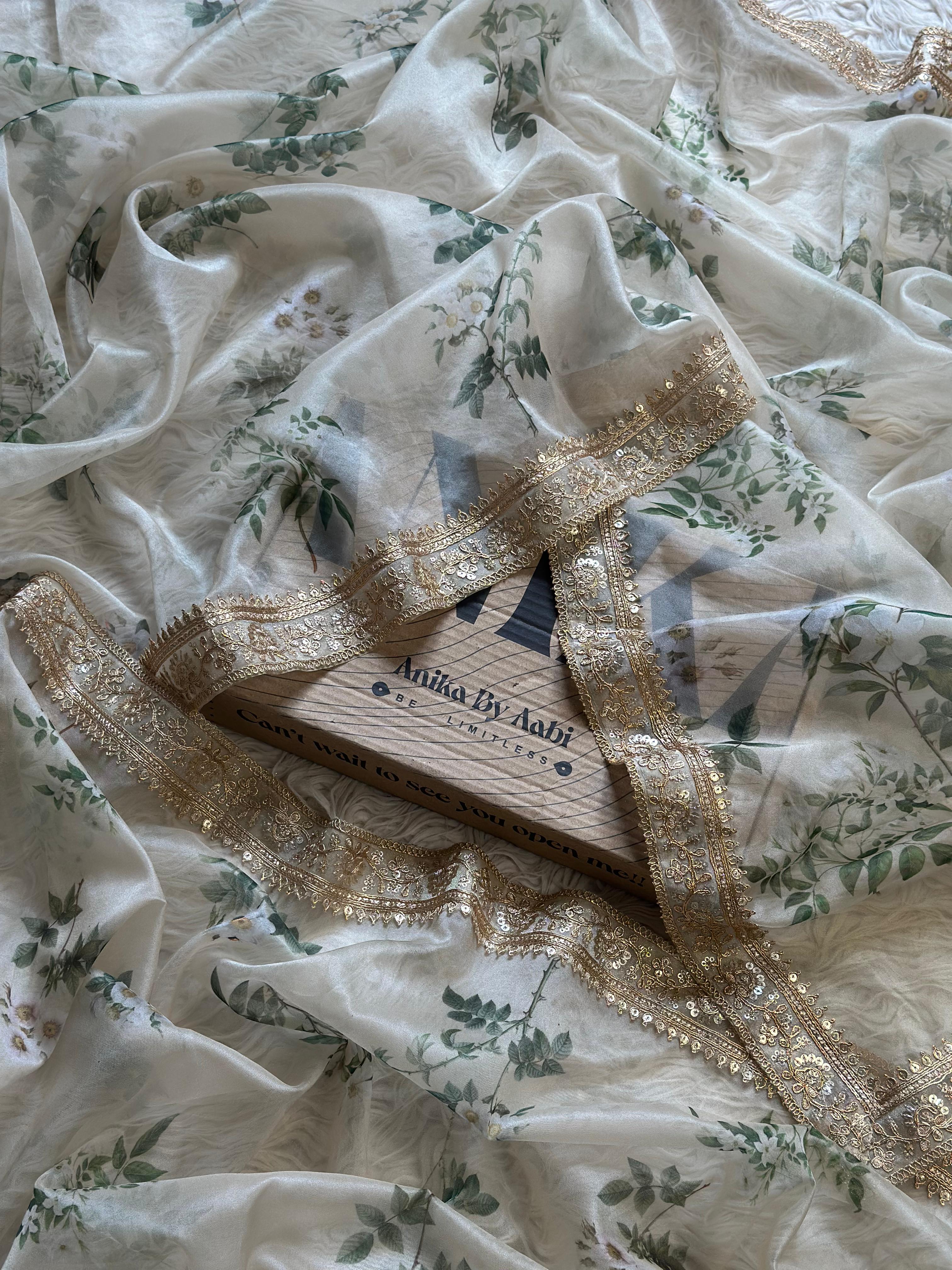 KALP - Exclusive Organza Tissue Saree