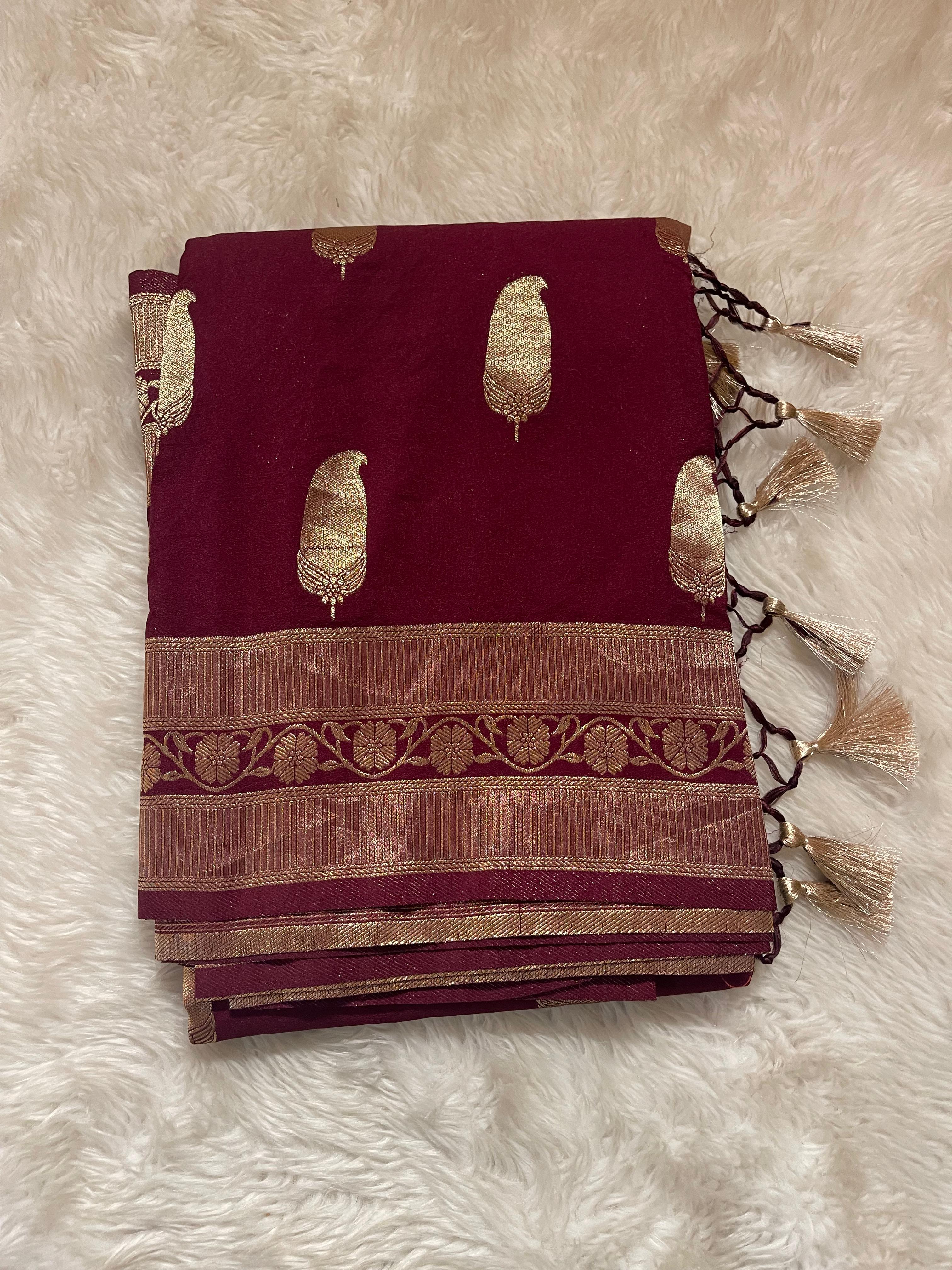 MAYURA- BANARASI MUNGA SILK SAREE