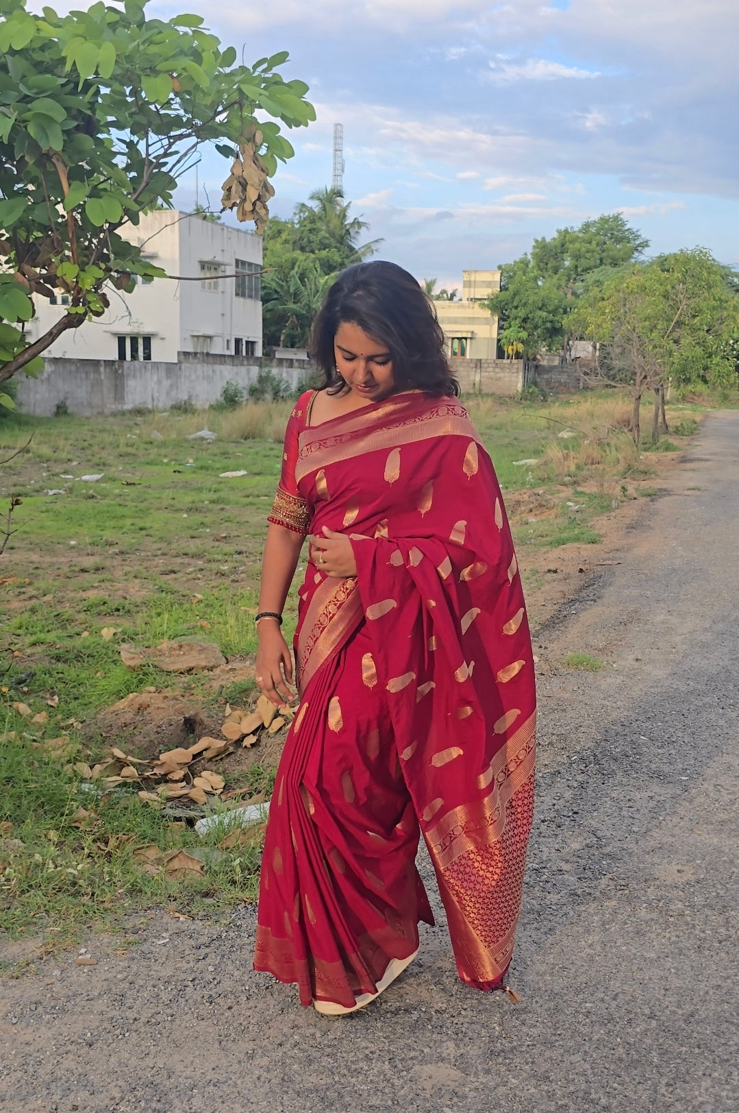 MAYURA- BANARASI MUNGA SILK SAREE