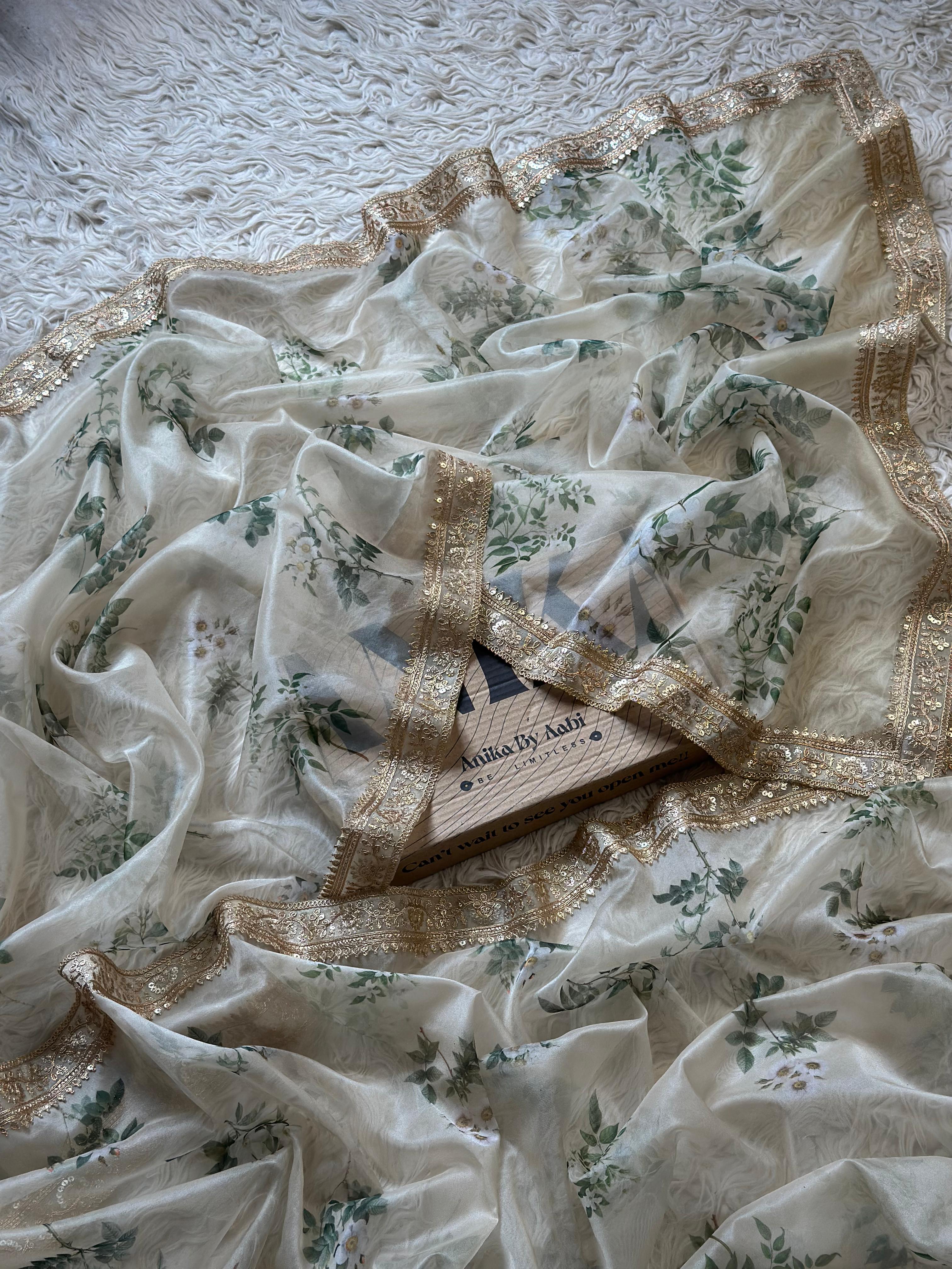 KALP - Exclusive Organza Tissue Saree