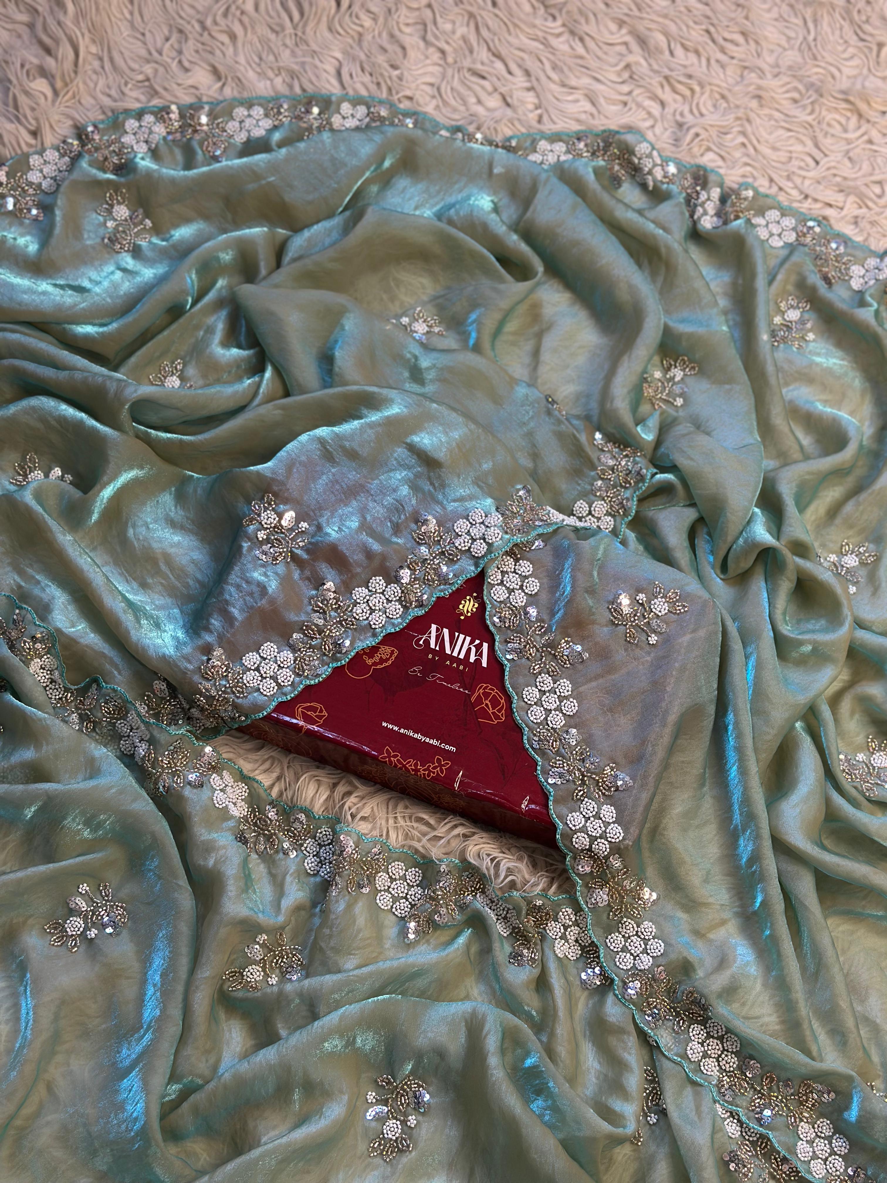 Anika's designer saree - RADHIYA