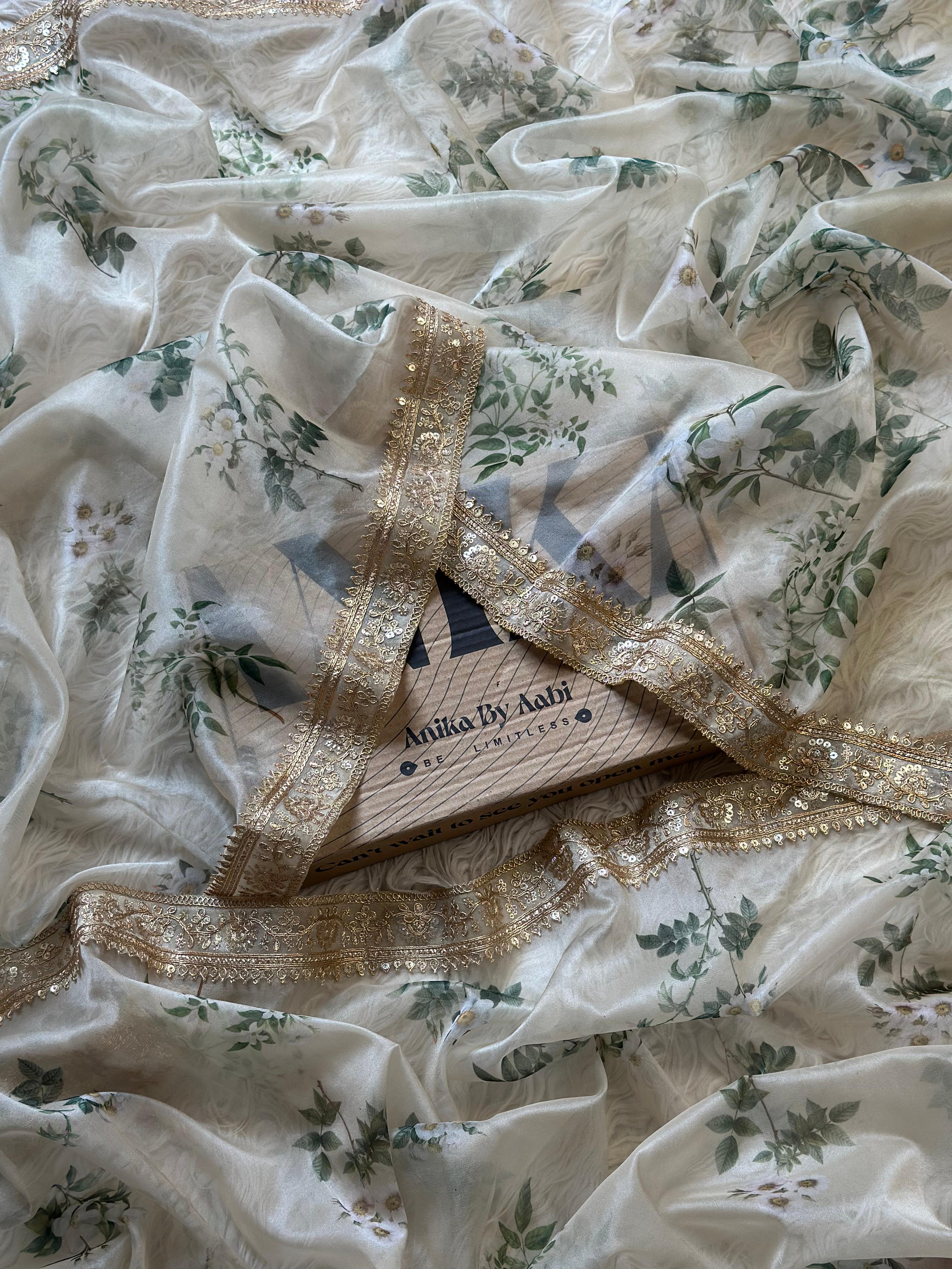 KALP - Exclusive Organza Tissue Saree