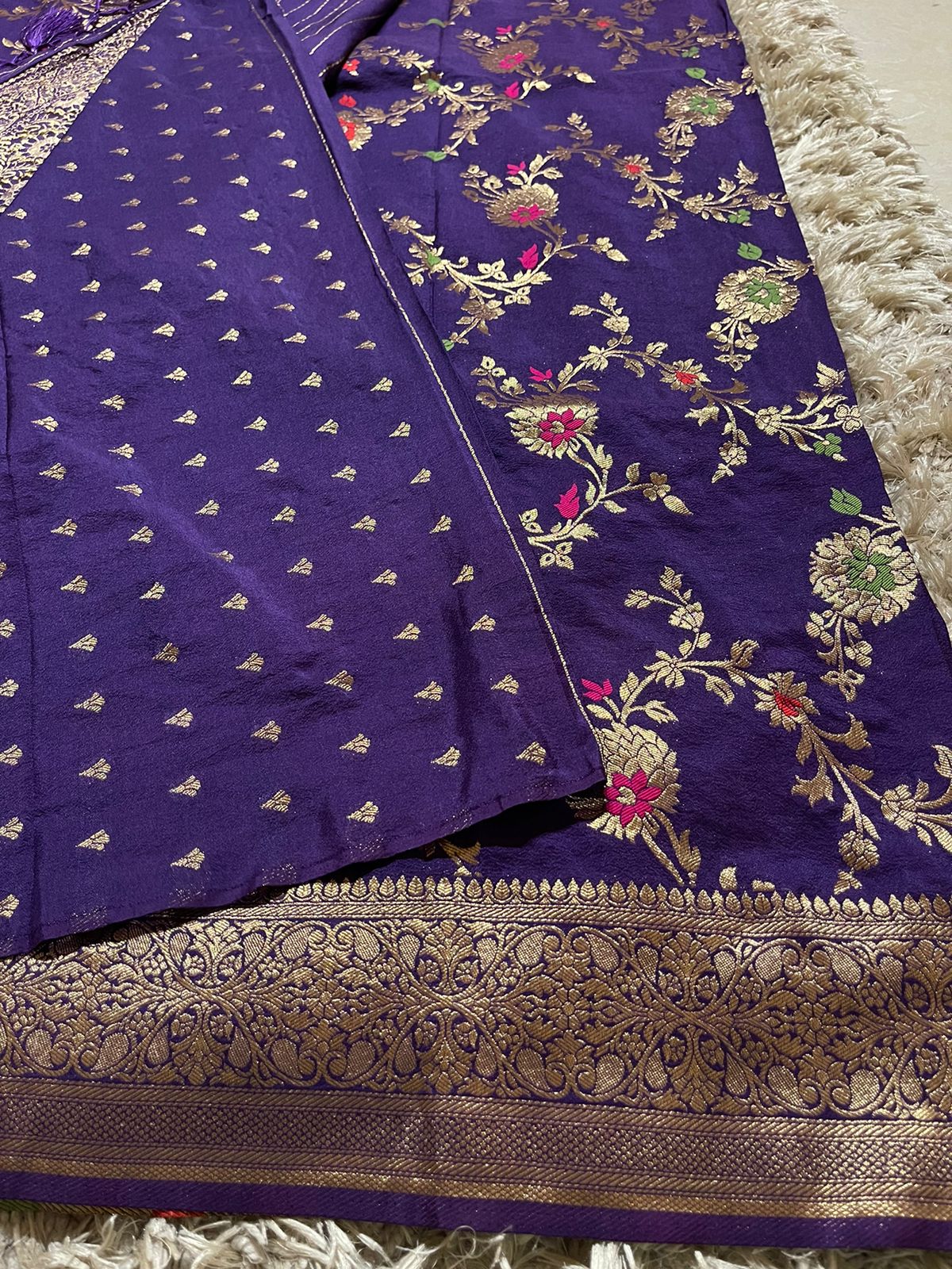 KASI - PURPLE SAREE