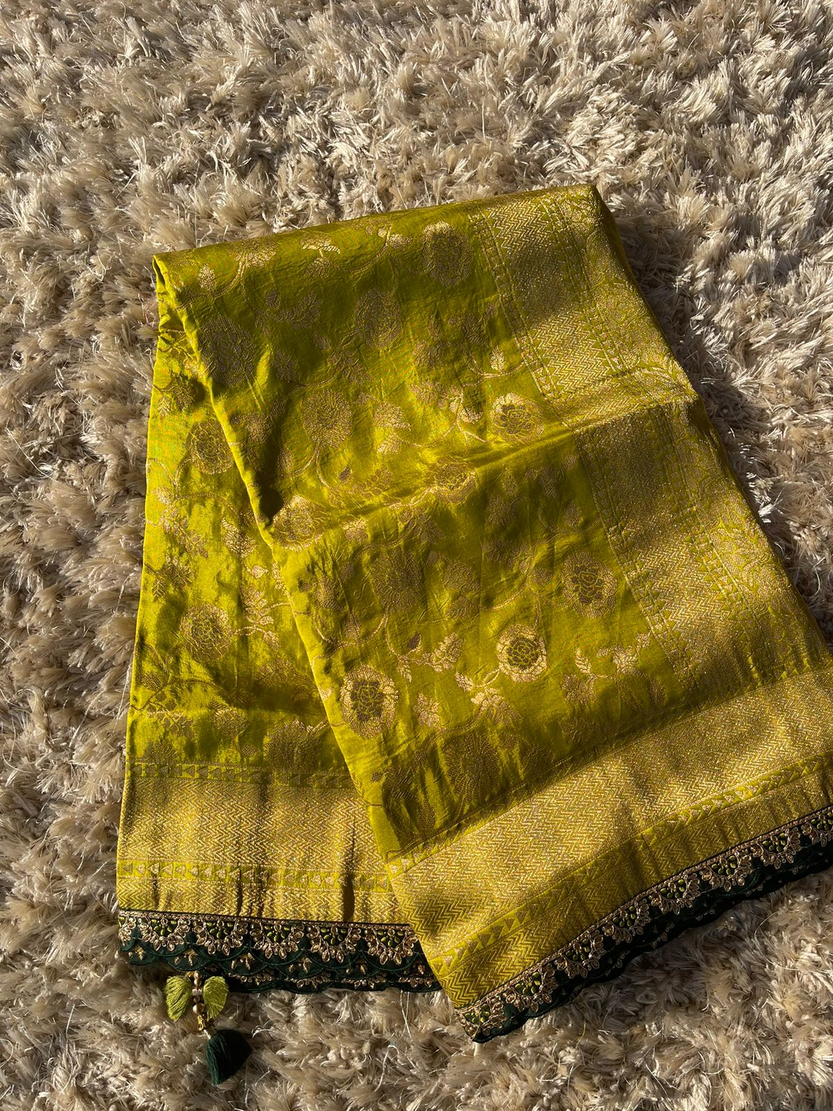 SUHA- GREEN SAREE