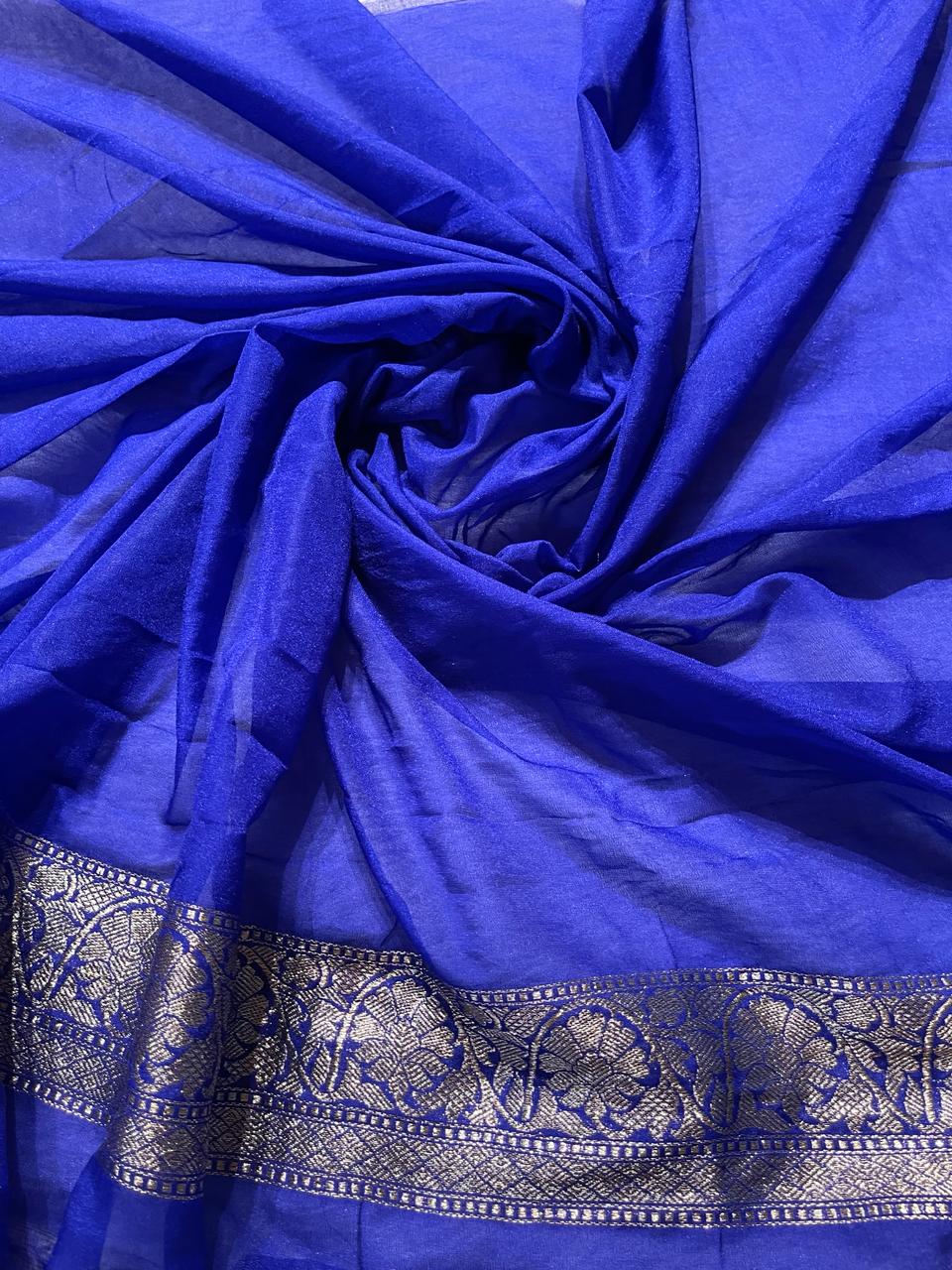 ROOP-ROYAL BLUE SAREE