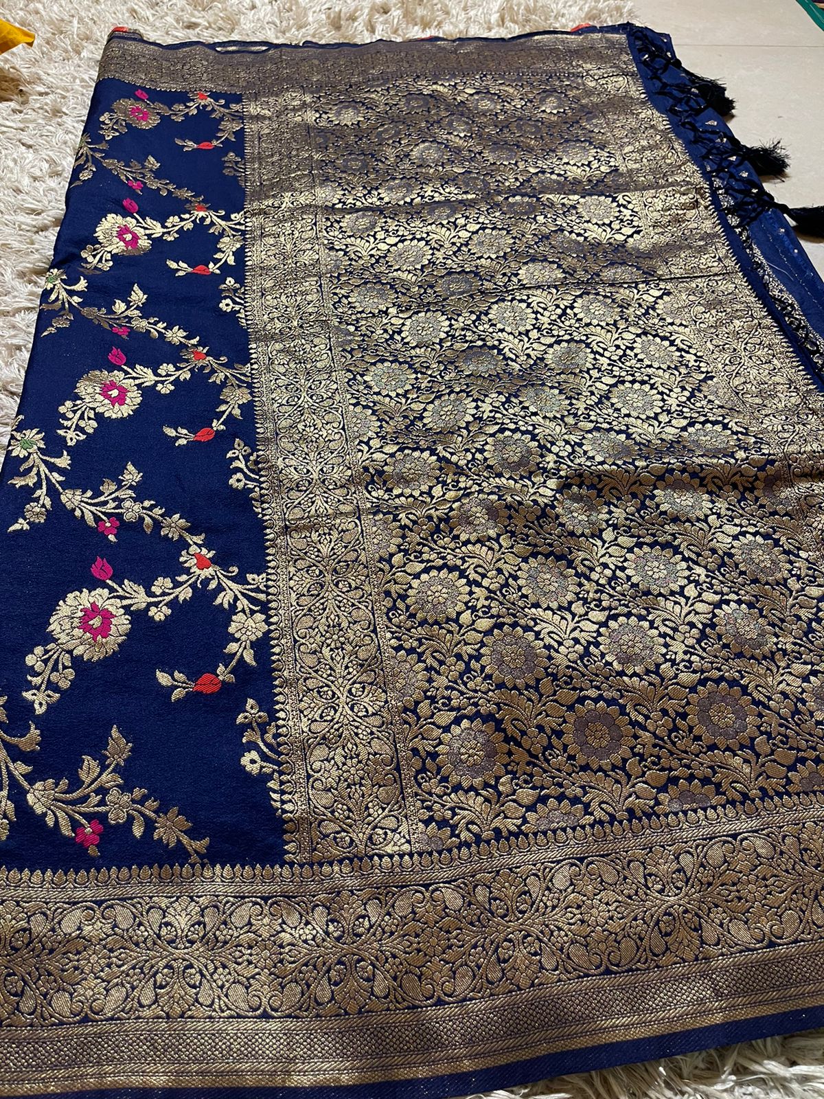 KASI - INK BLUE SAREE