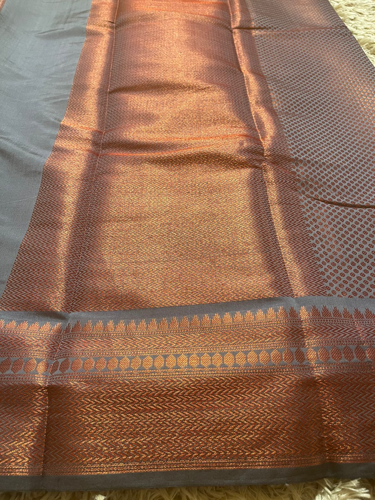 KORA - GREY SAREE