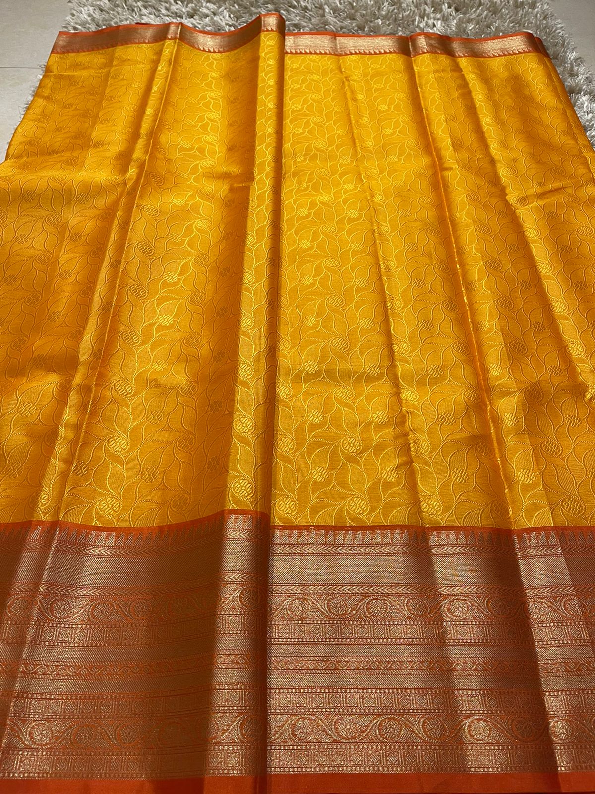 KORA - YELLOW SAREE