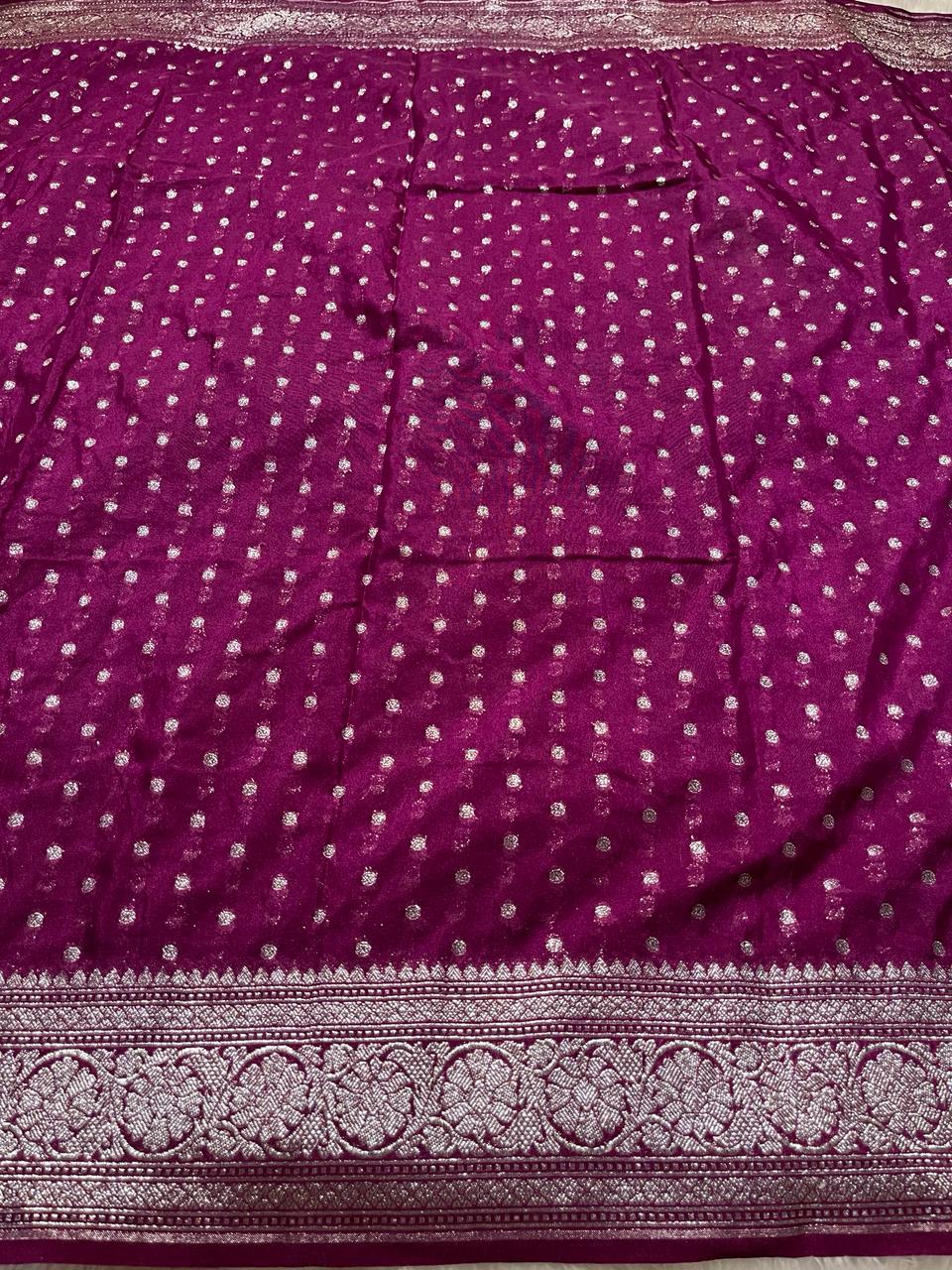 ROOP-MAGENTA SAREE