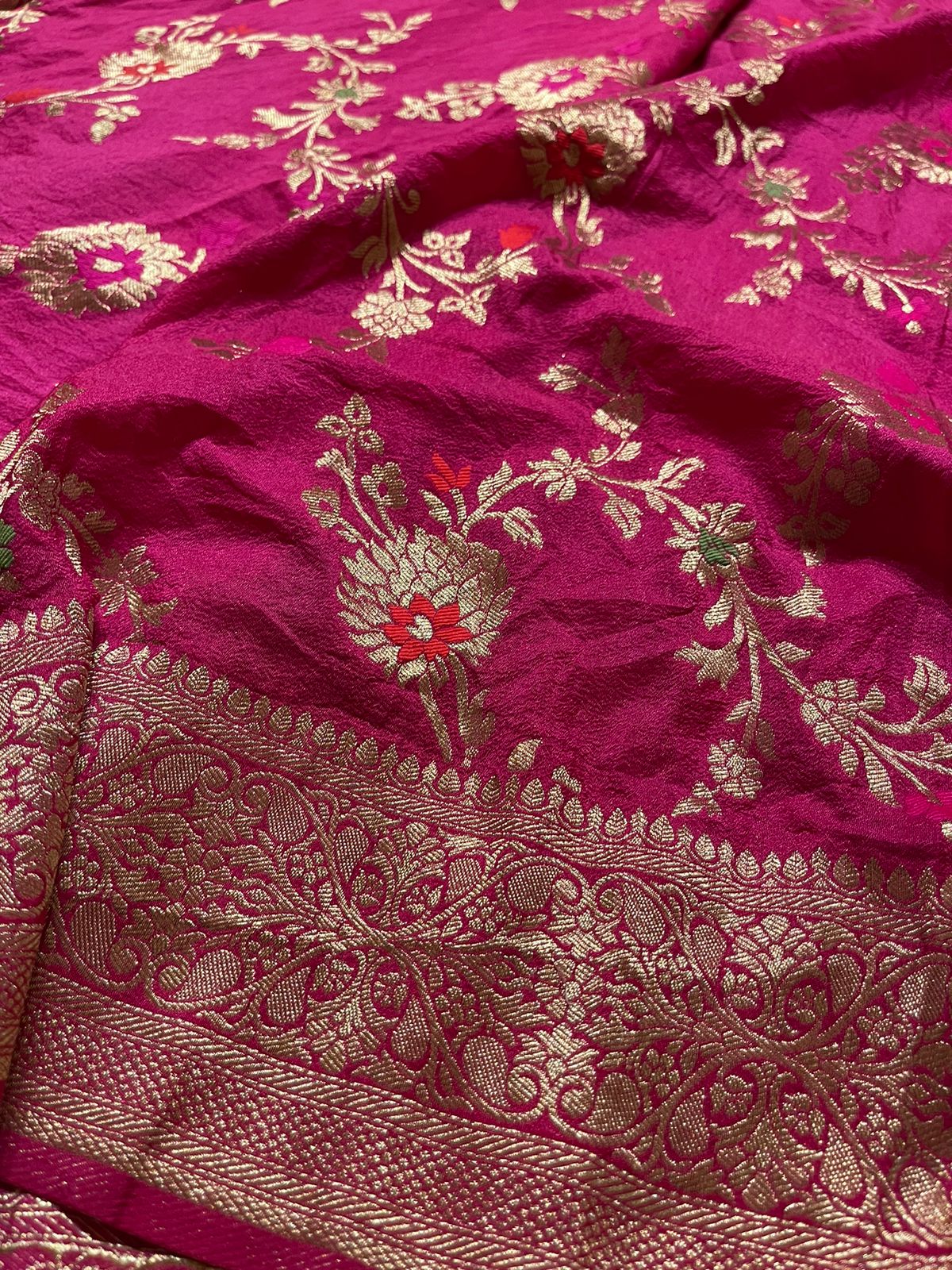 KASI - RANI PINK SAREE