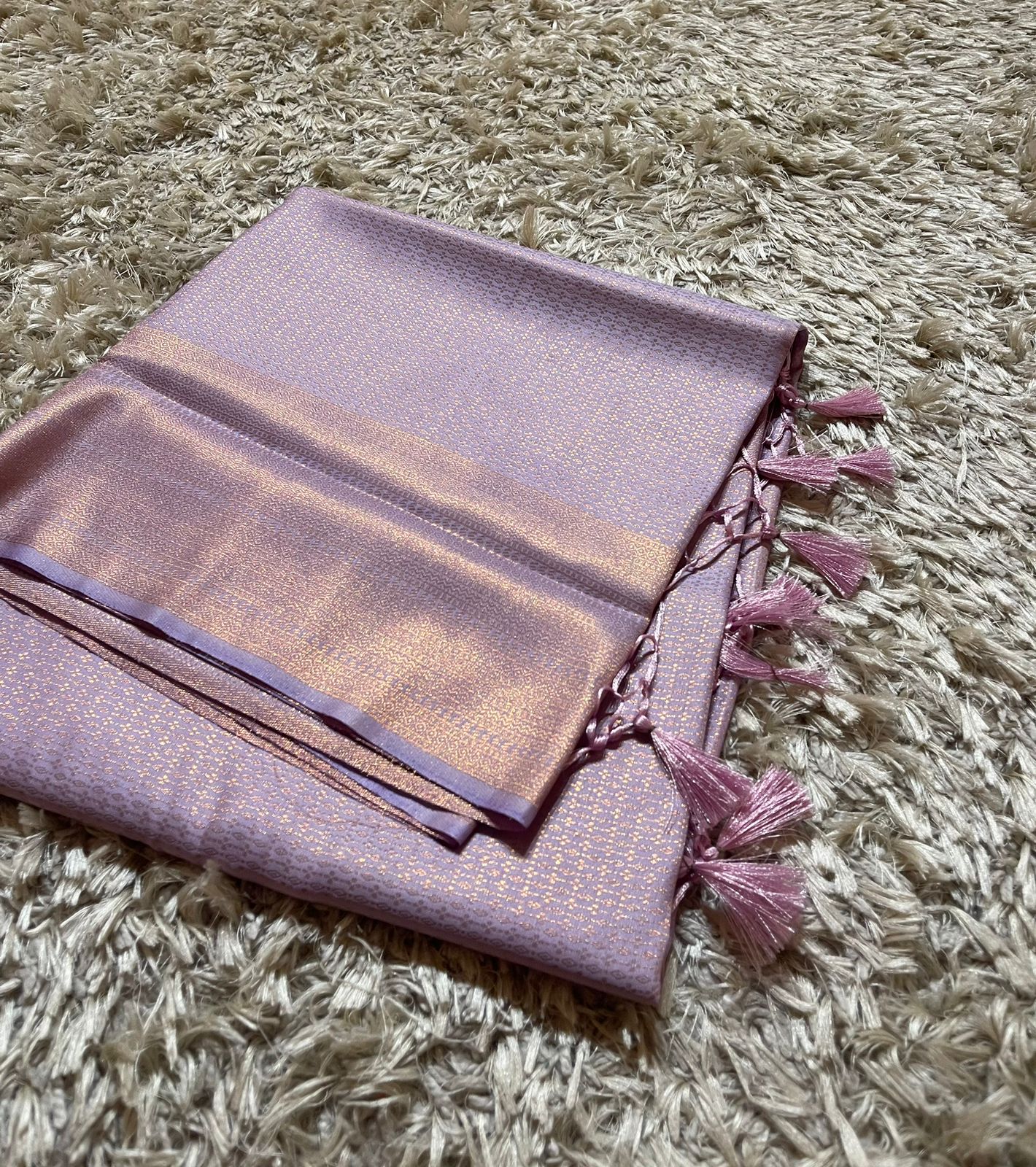 ROYAL AFFAIR - PASTEL LILAC SAREE