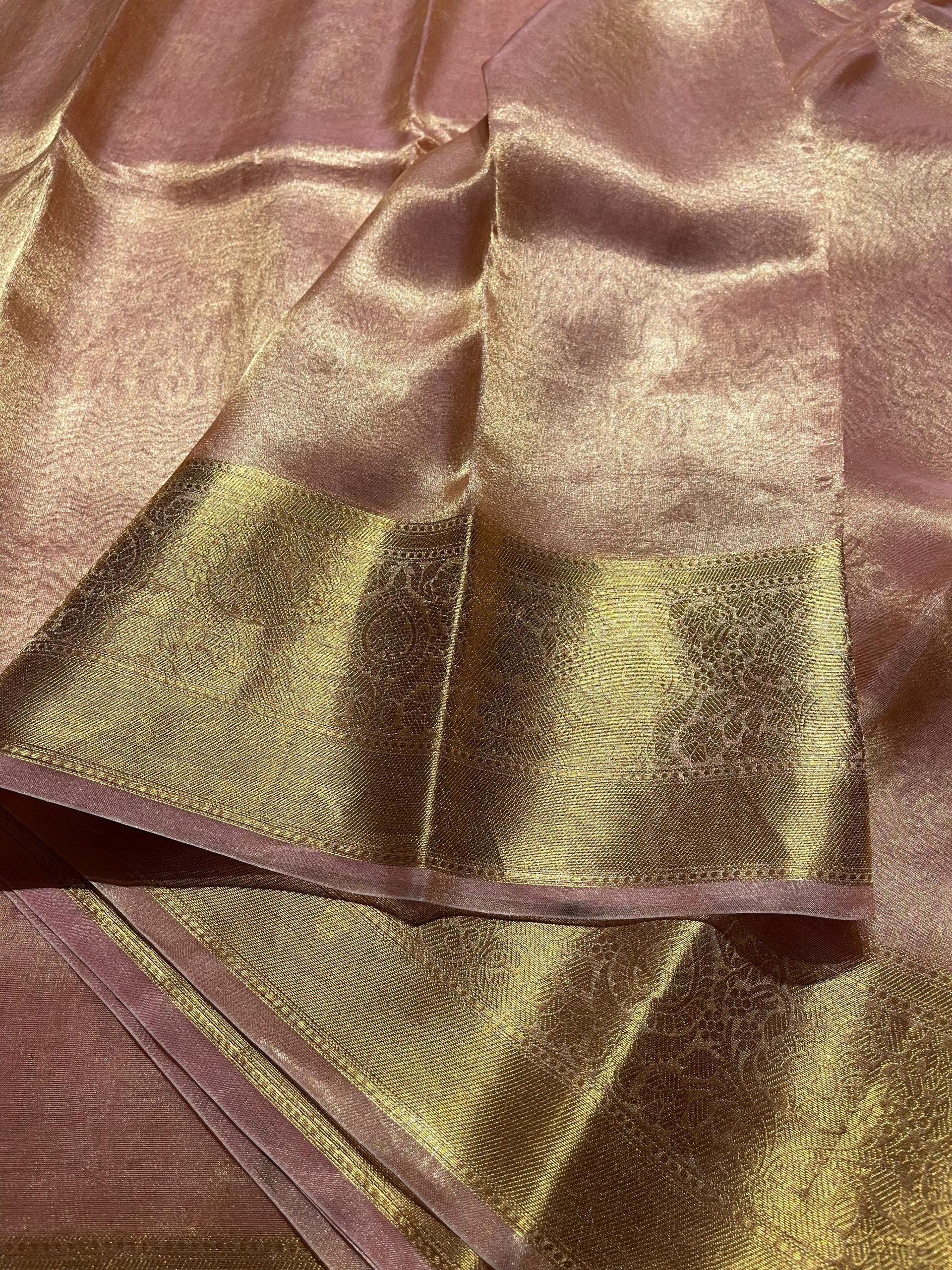 KALKI-ROSEGOLD PINK BRIDAL EDIT SAREE