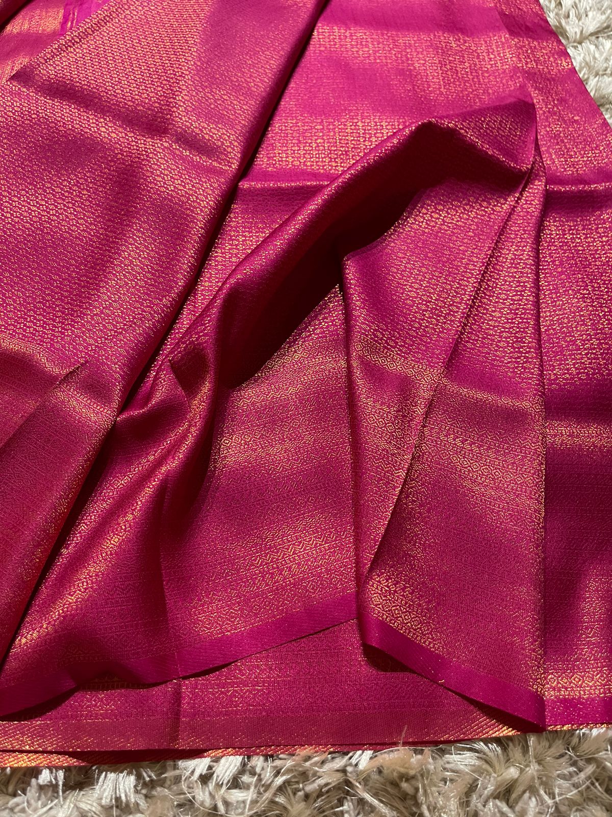 ROYAL AFFAIR-RANI PINK BANARASI BROCADE SILK SAREE