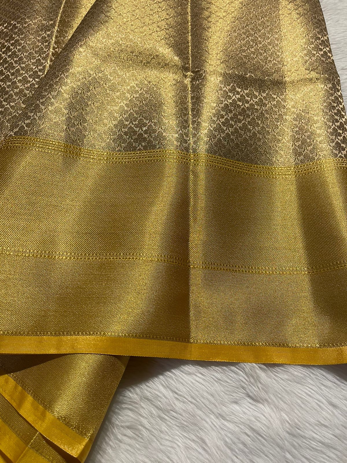 GOLDEN CLOVER SAREE
