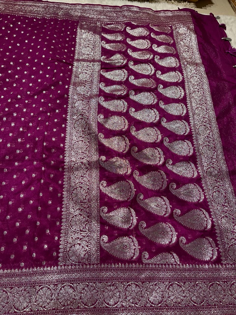 ROOP-MAGENTA SAREE