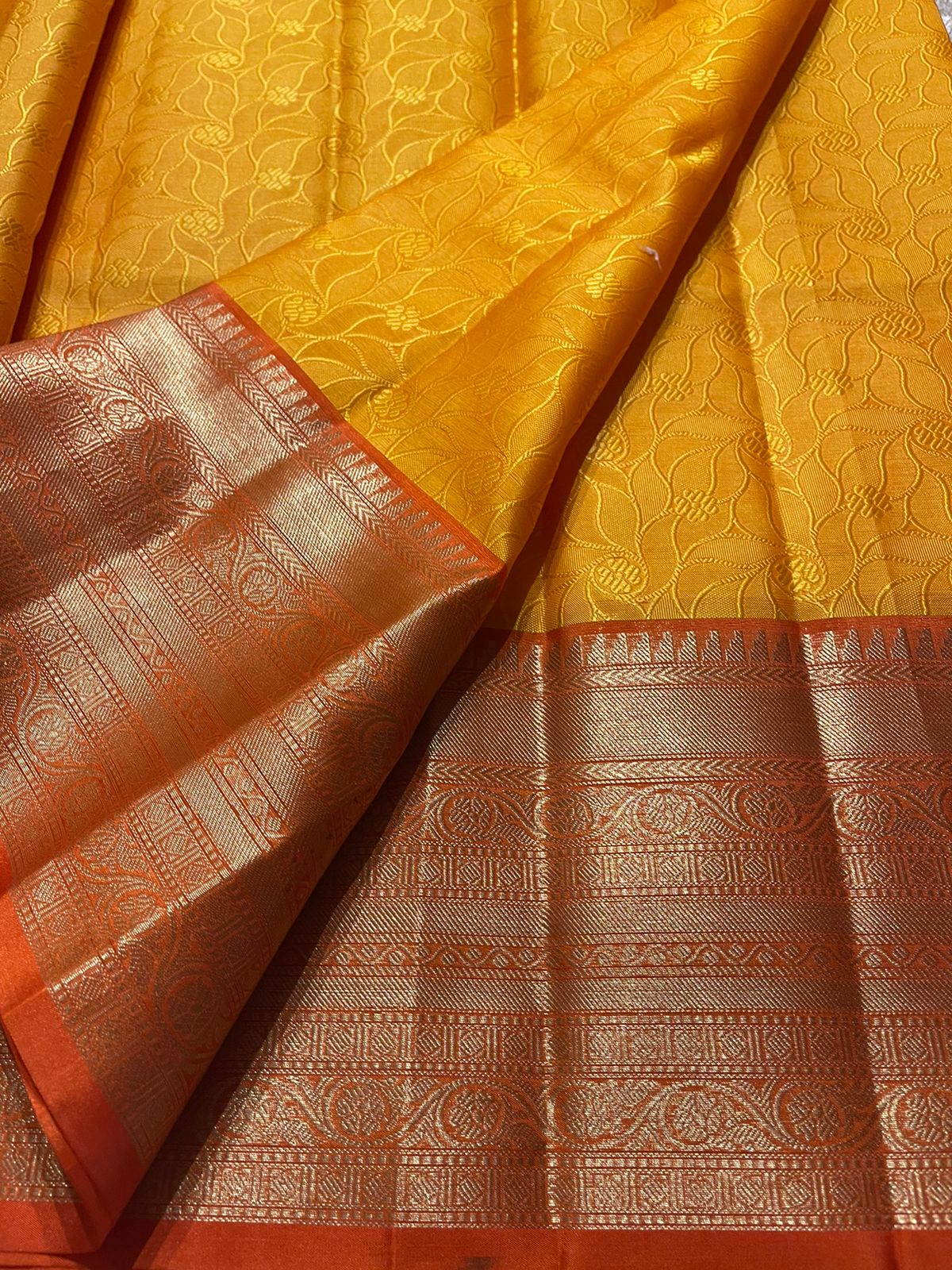 KORA - YELLOW SAREE