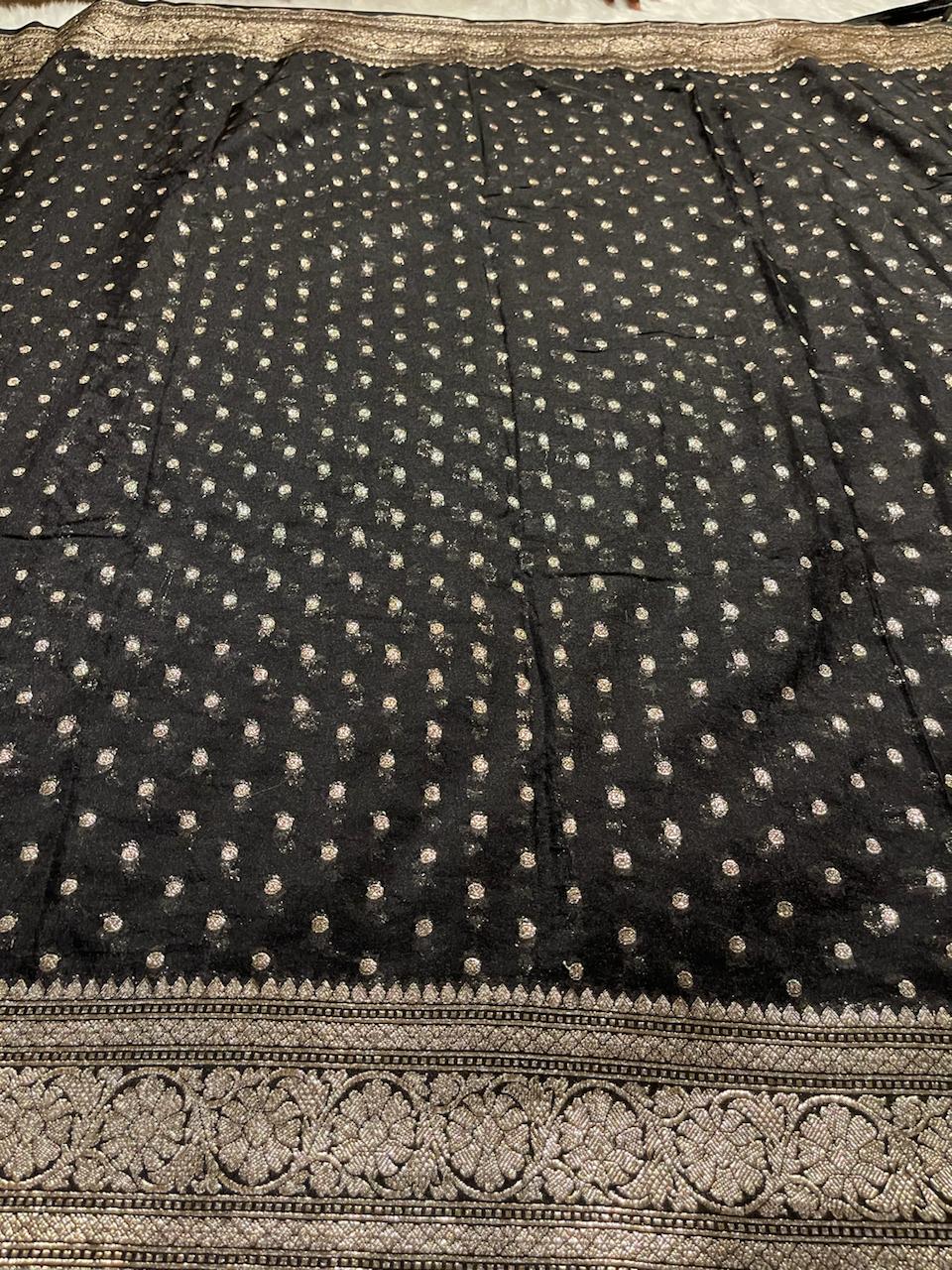ROOP-BLACK SAREE