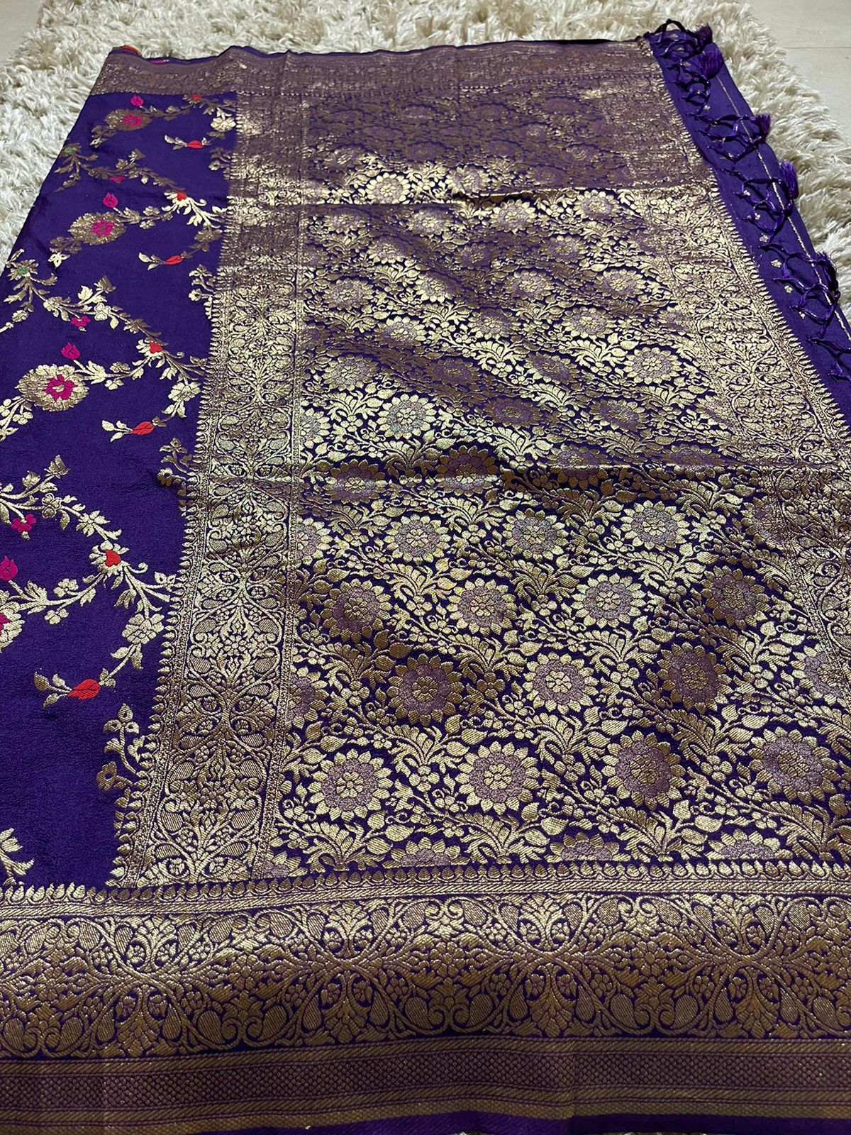 KASI - PURPLE SAREE