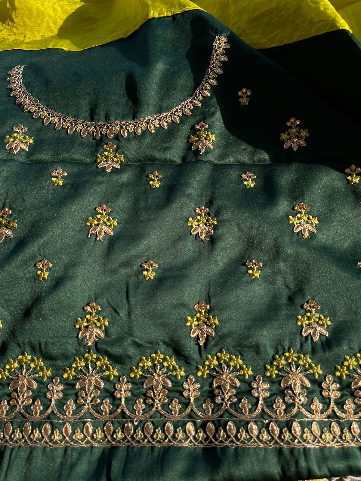 SUHA- GREEN SAREE