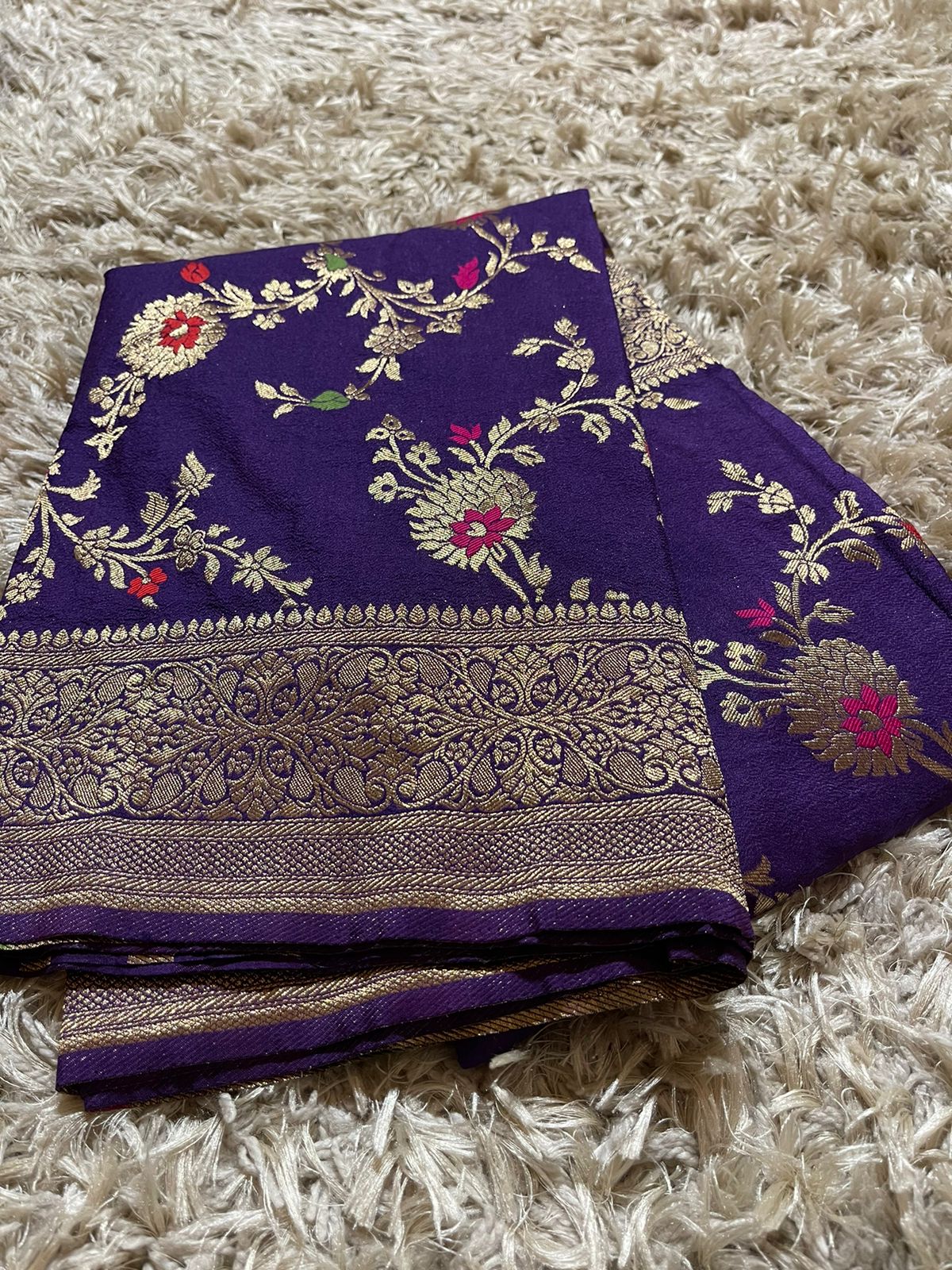 KASI - PURPLE SAREE