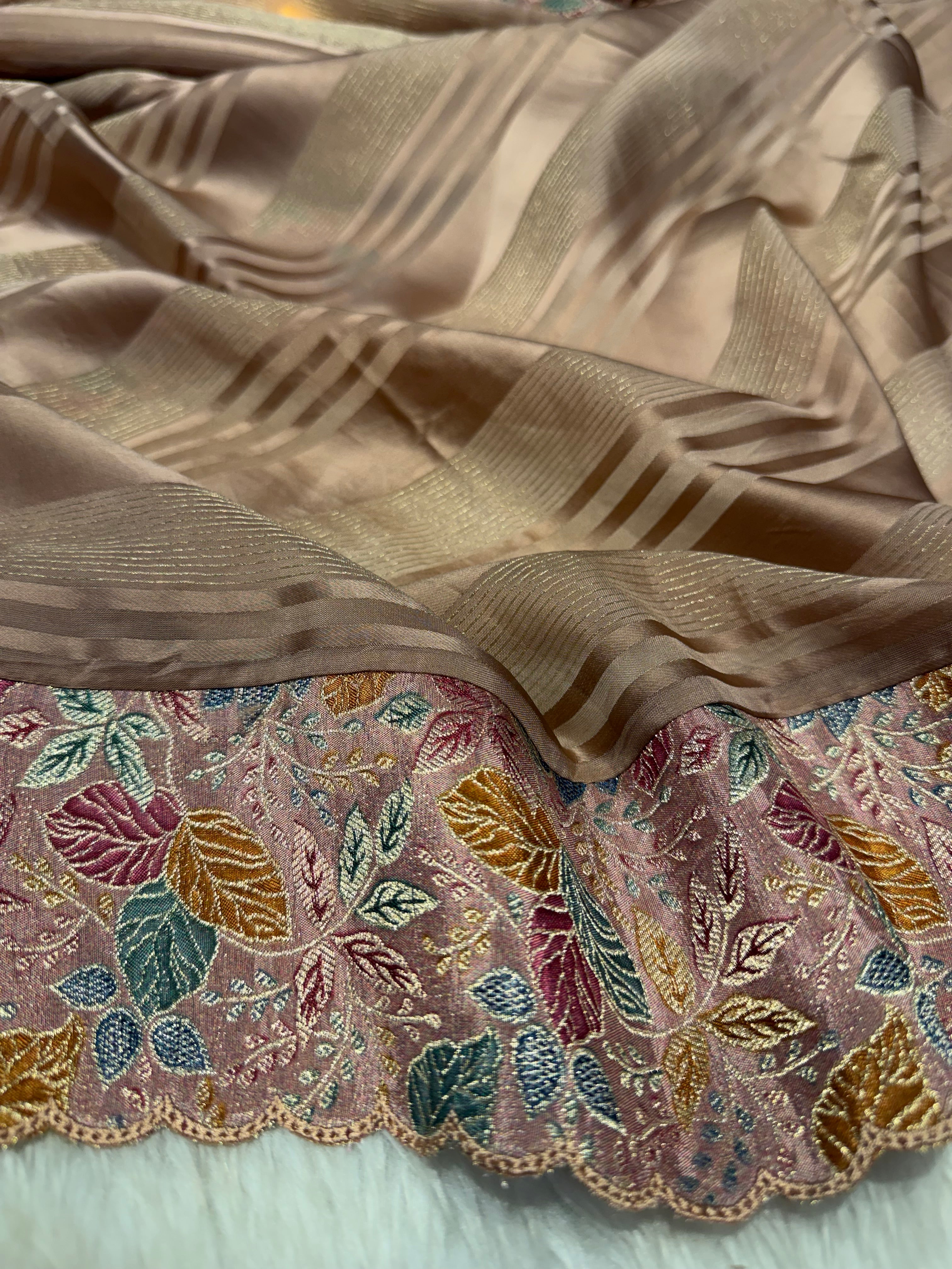 BANARASI CHIFFON PATCH WORK SILK SAREE SSB04 -SAKHI