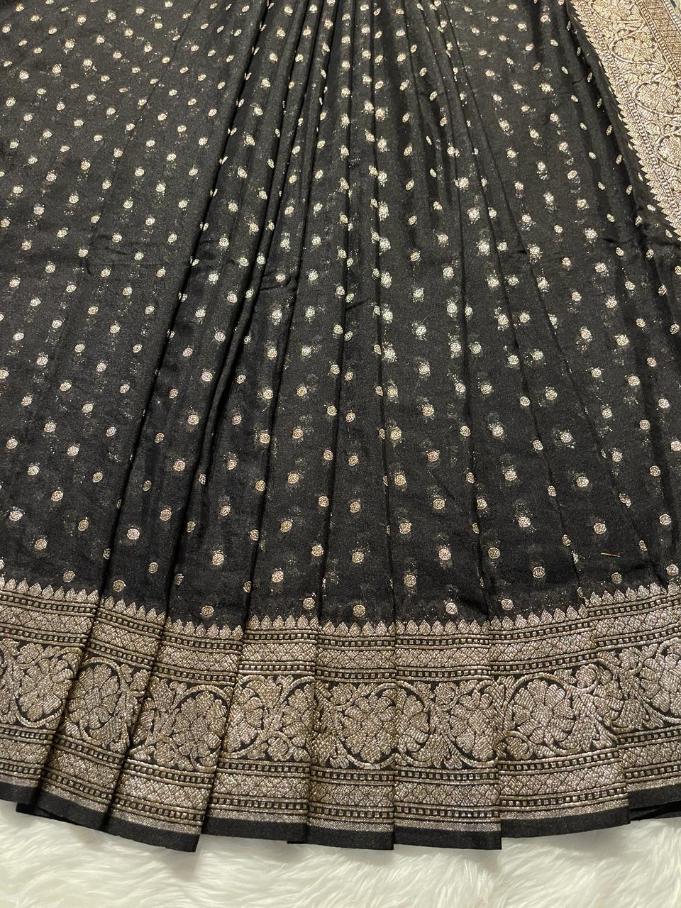 ROOP-BLACK SAREE – AnikaByAabi