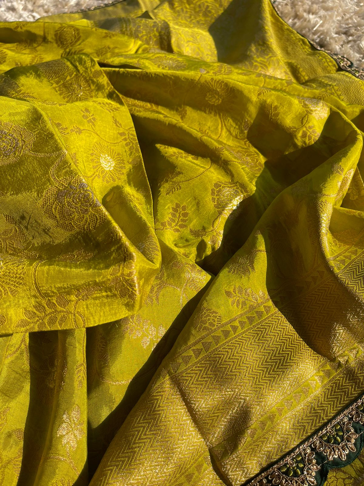SUHA- GREEN SAREE