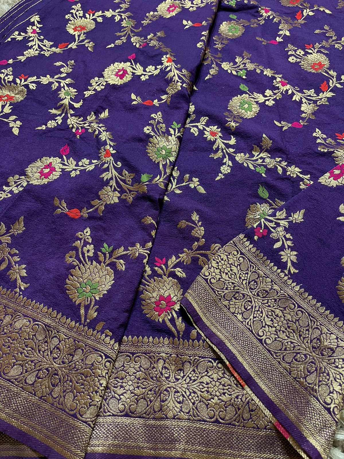 KASI - PURPLE SAREE