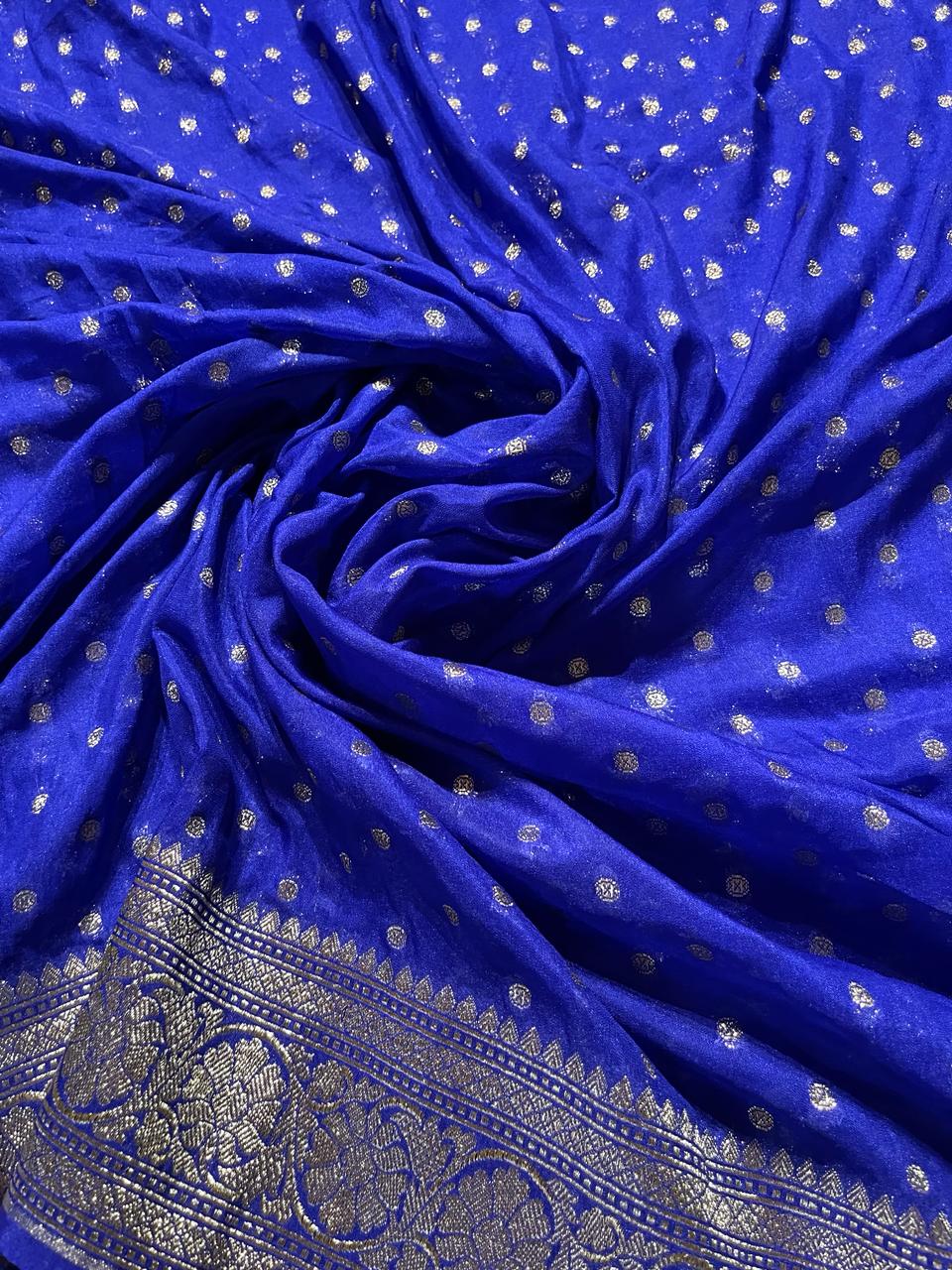 ROOP-ROYAL BLUE SAREE