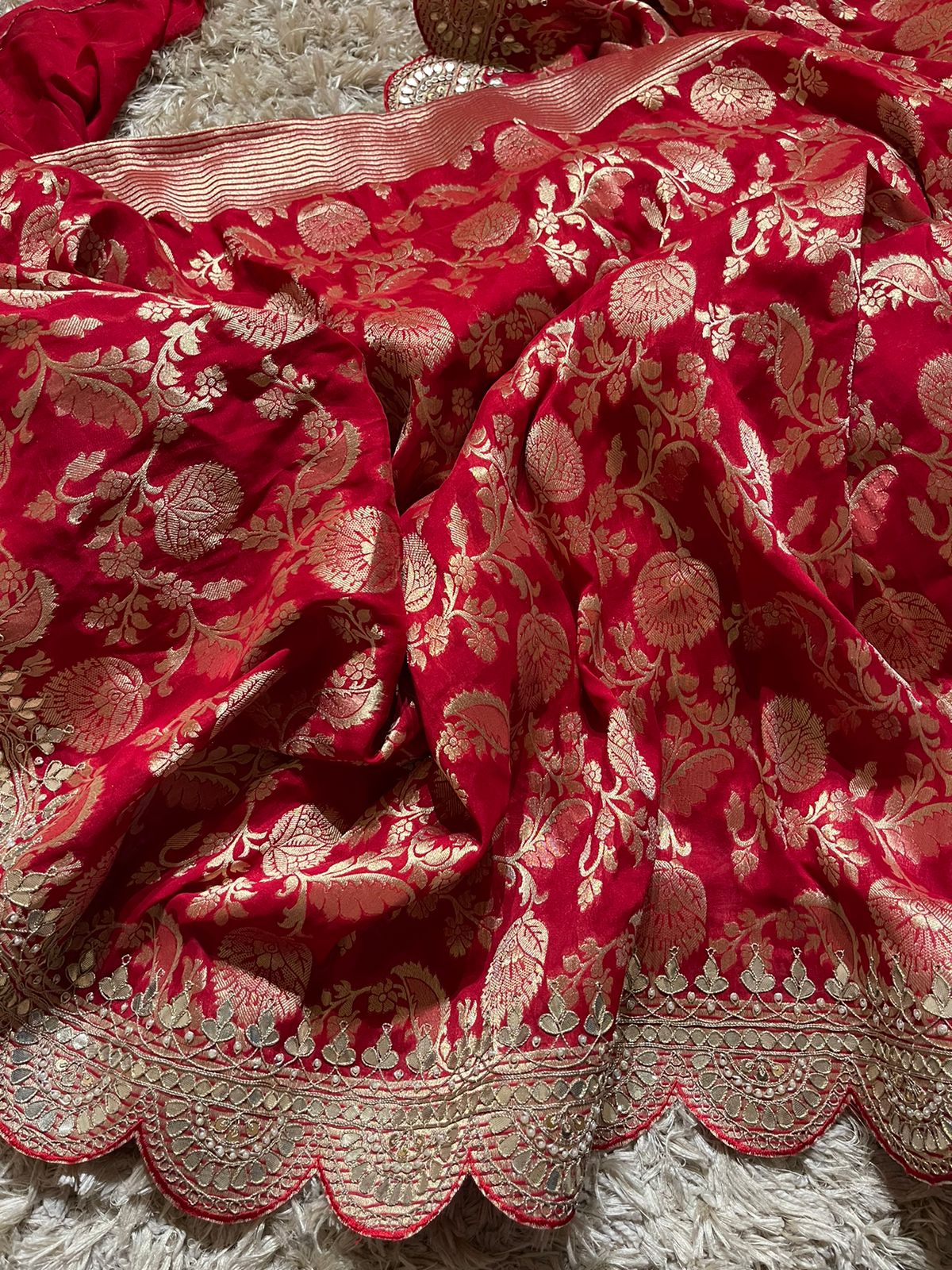 ANIKA BRIDAL EDIT - RED SAREE