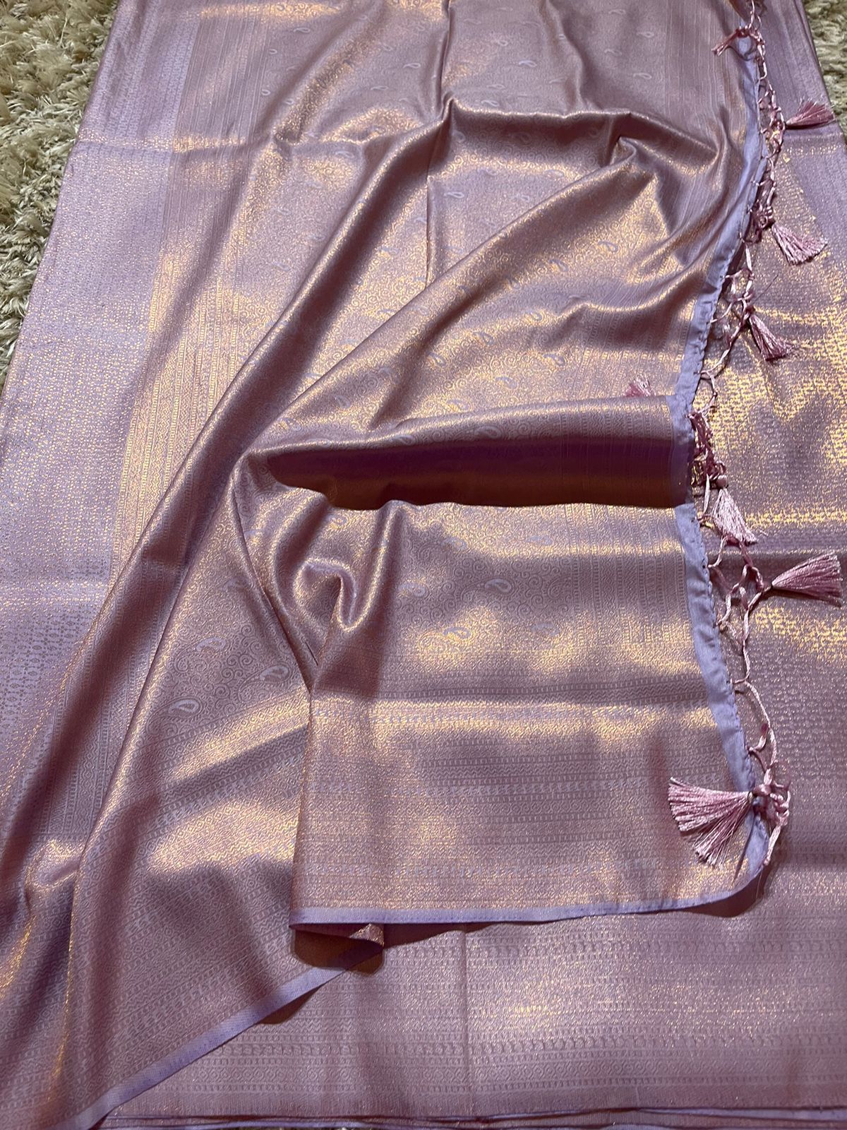 ROYAL AFFAIR - PASTEL LILAC SAREE