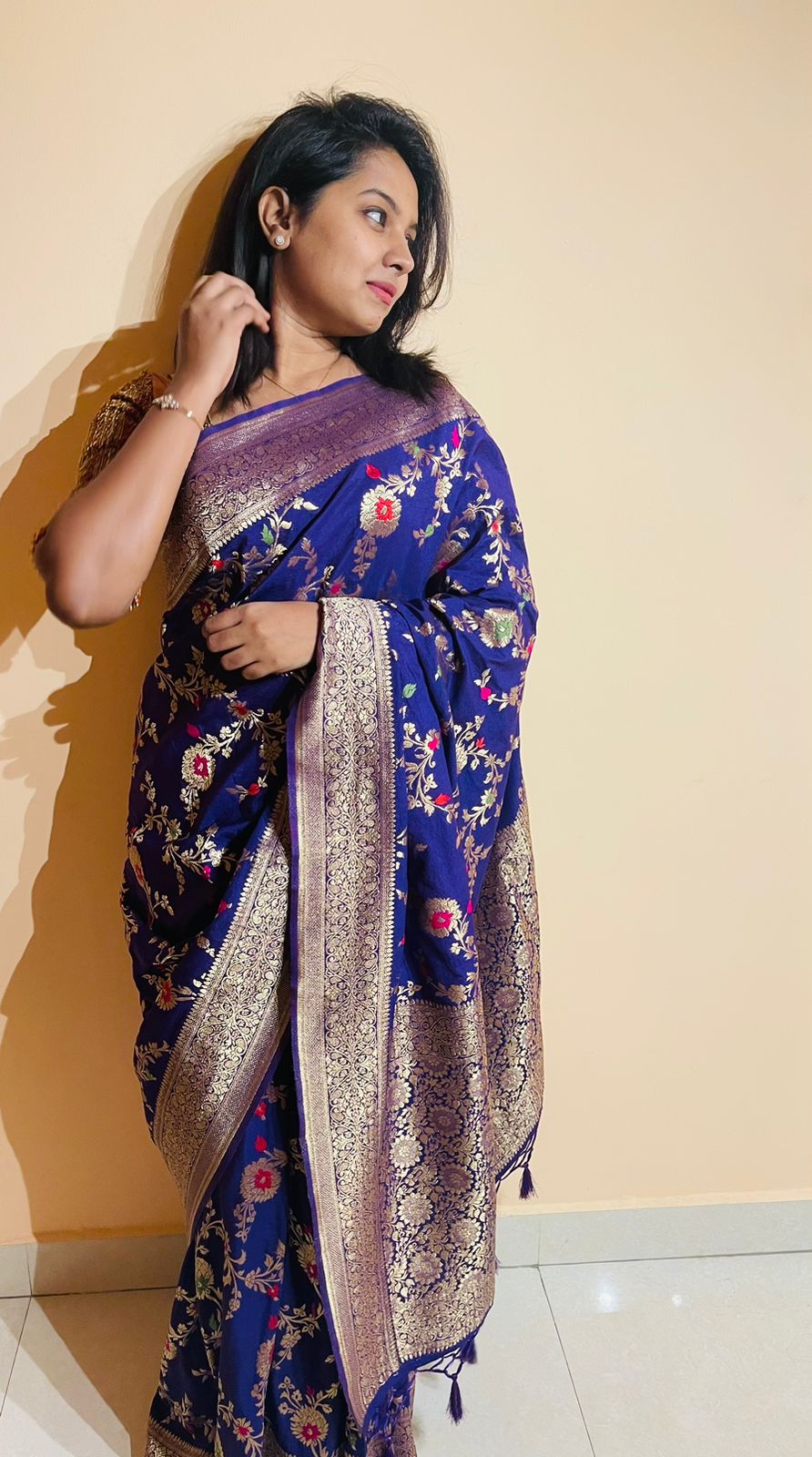 KASI - INK BLUE SAREE