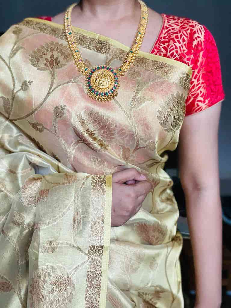 MEHAR -GOLD SAREE
