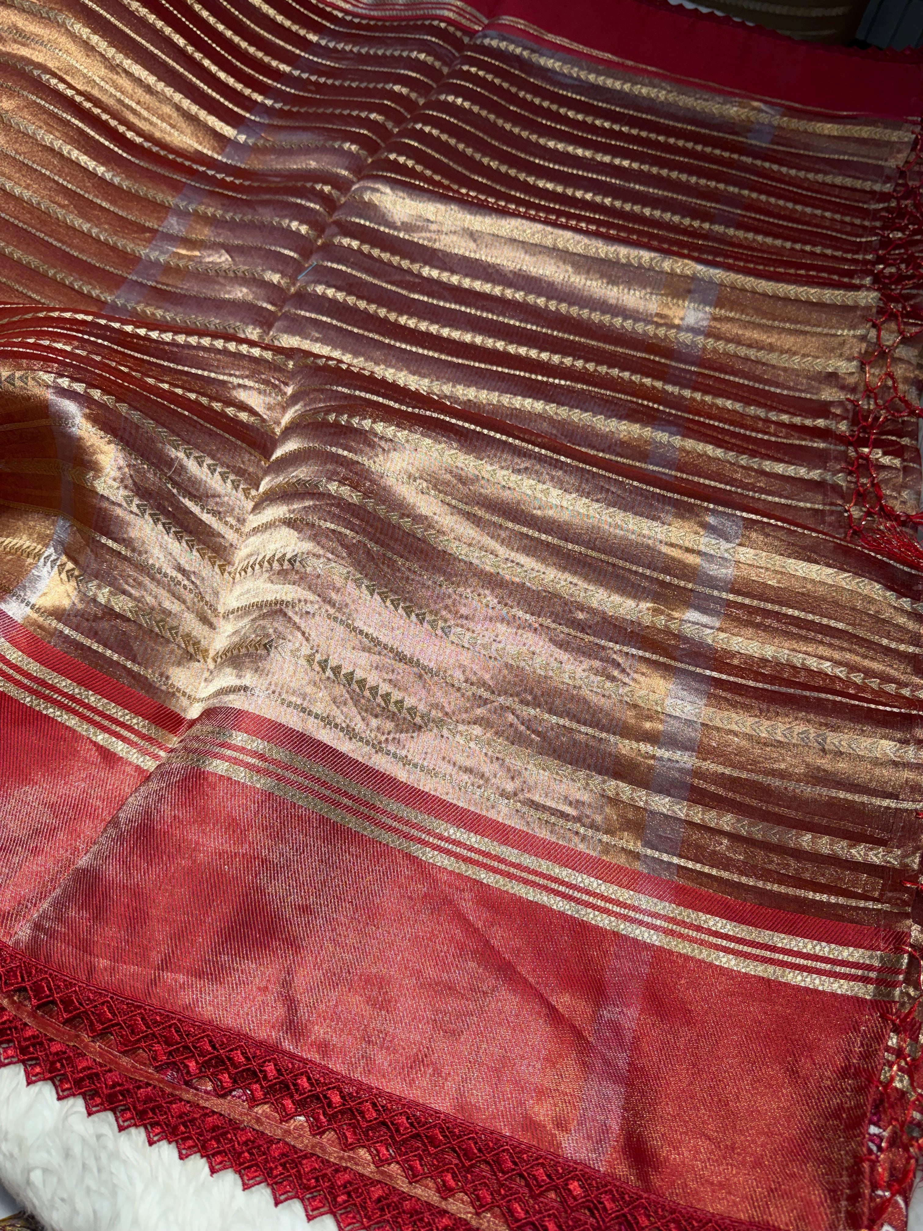Kalki Pichwai - Pure Banarasi Tissue silk saree KP02