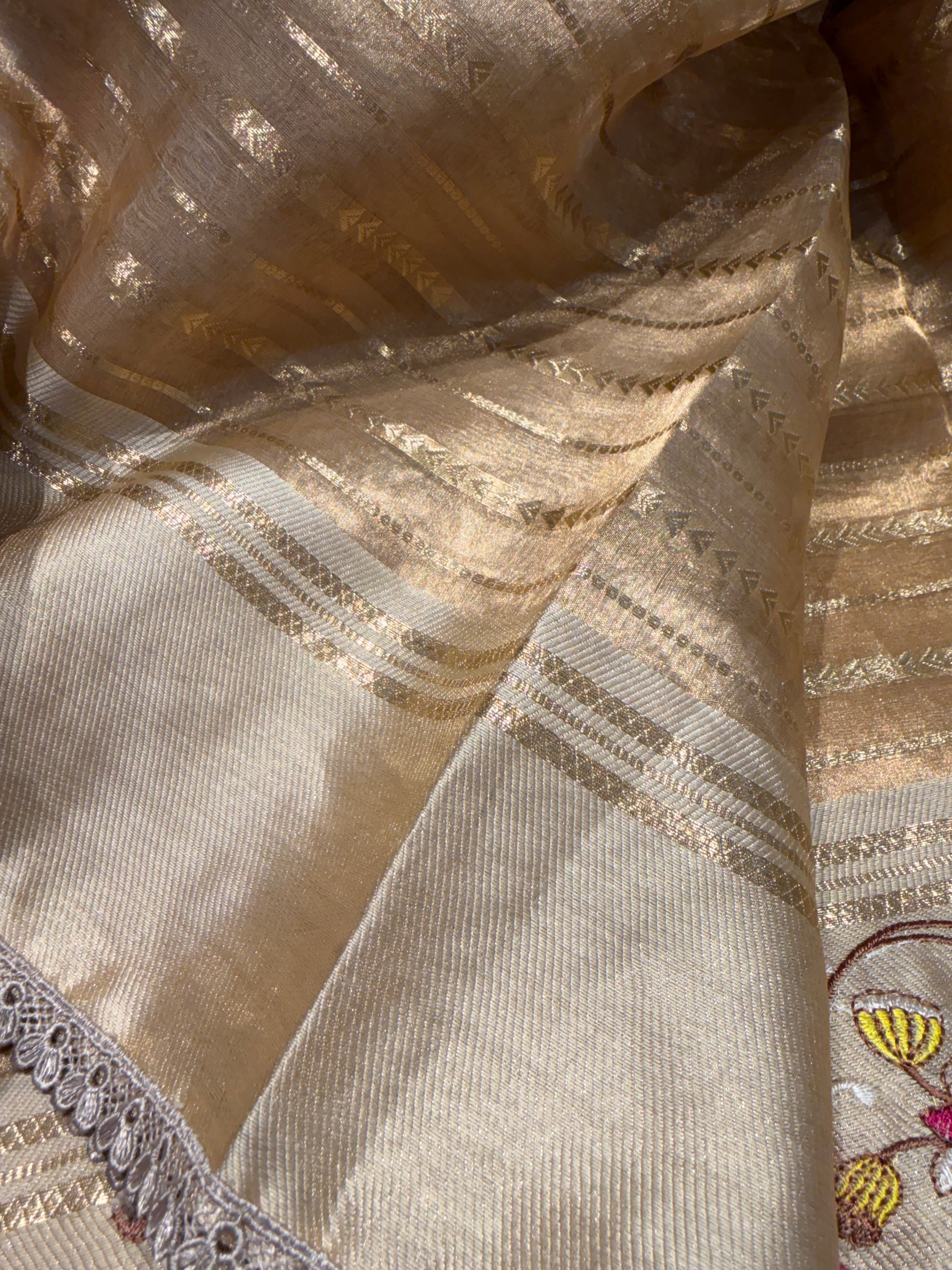 Kalki Pichwai - Pure Banarasi Tissue silk saree KP01