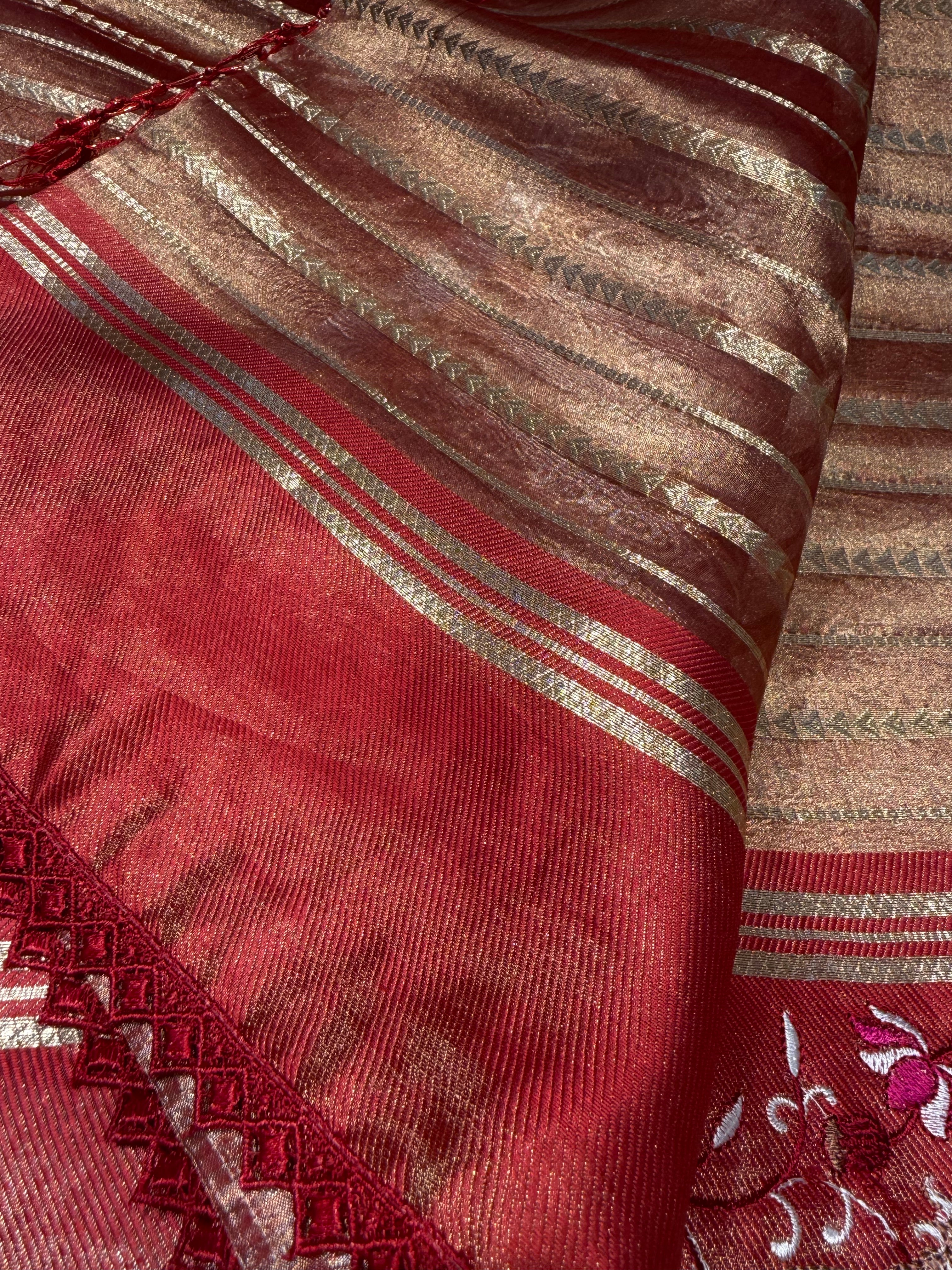 Kalki Pichwai - Pure Banarasi Tissue silk saree KP02