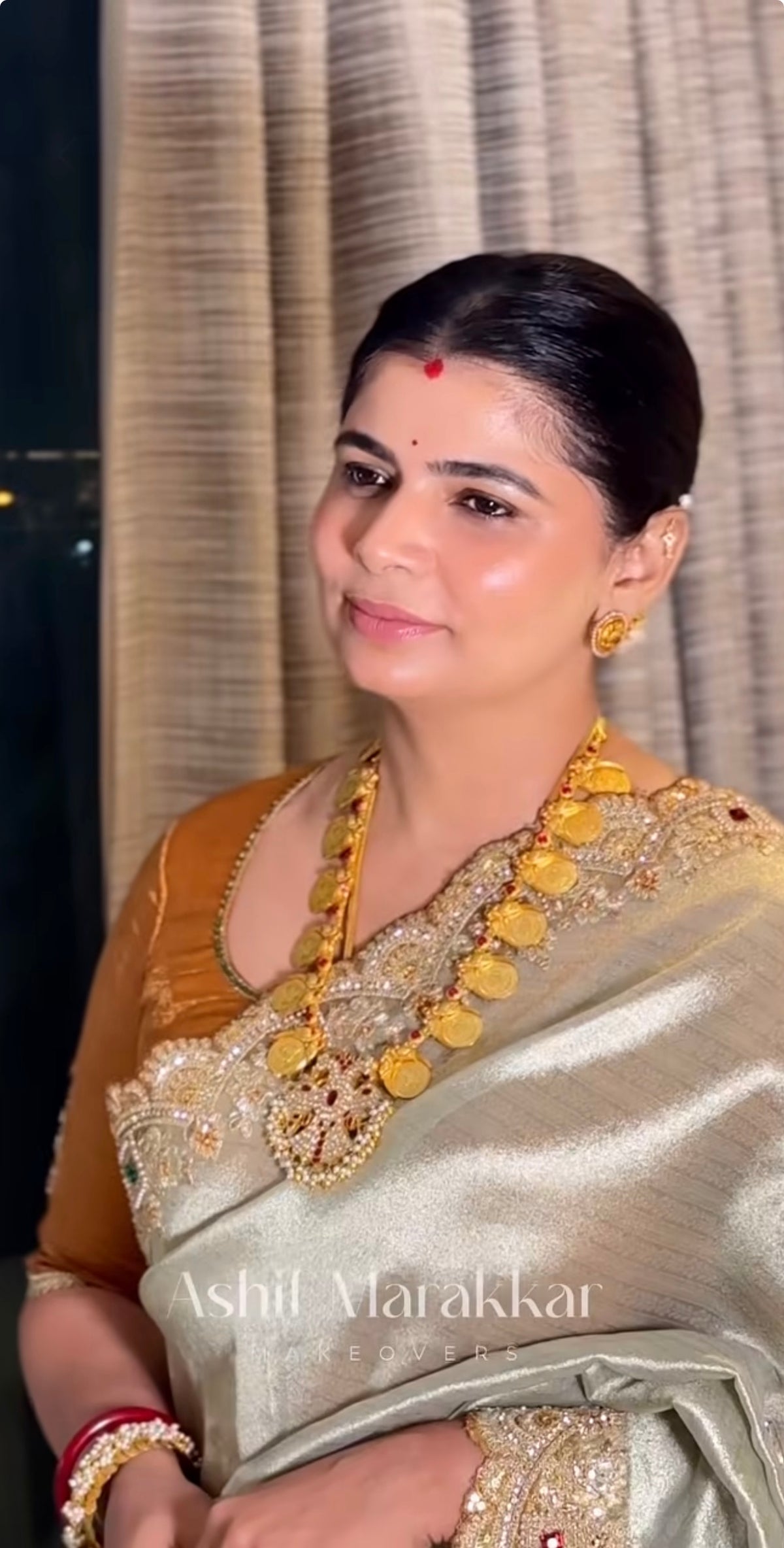 Festive Edit - Banarasi Tissue silver & Gold Designer saree with scallop work