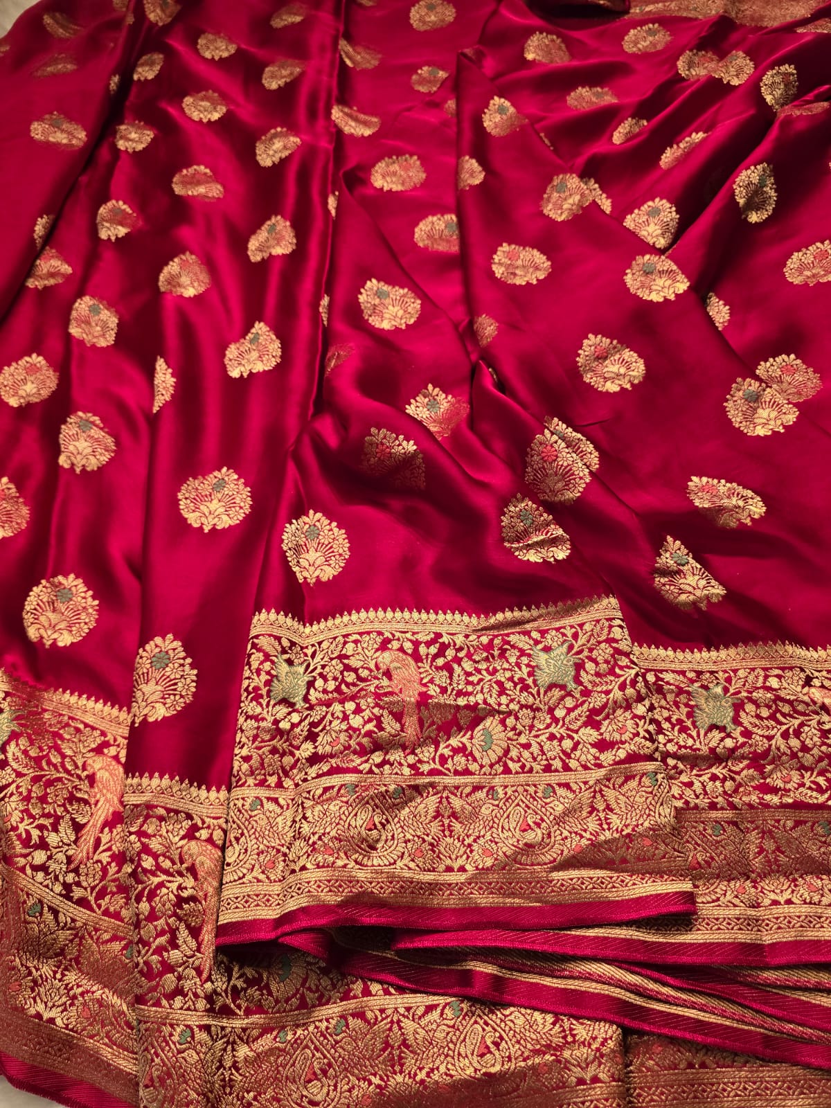 MUSHRO-RANIPINK SAREE