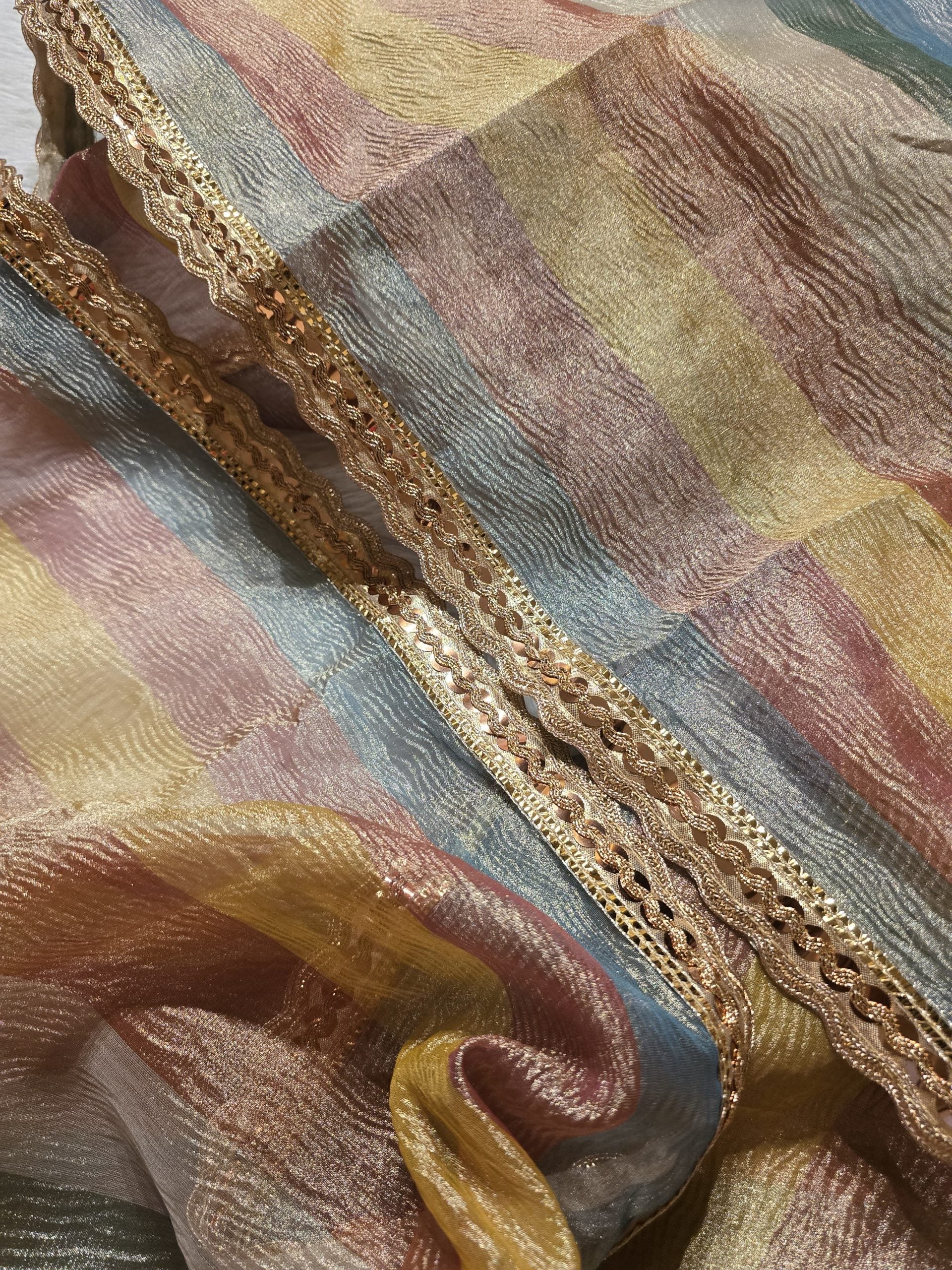 CRUSH-RAINBOW SAREE