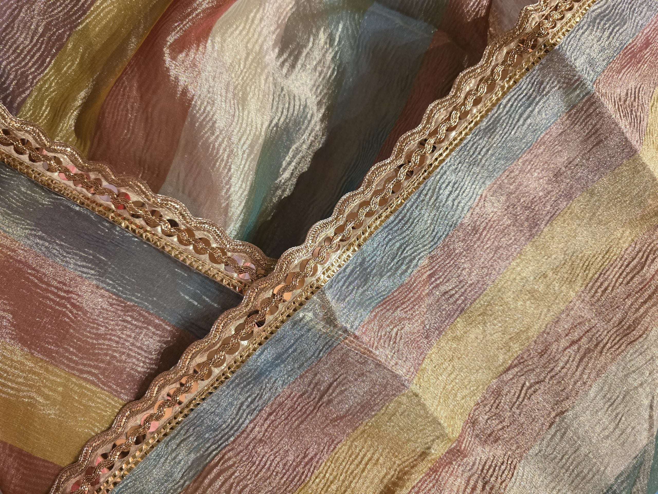 CRUSH-RAINBOW SAREE