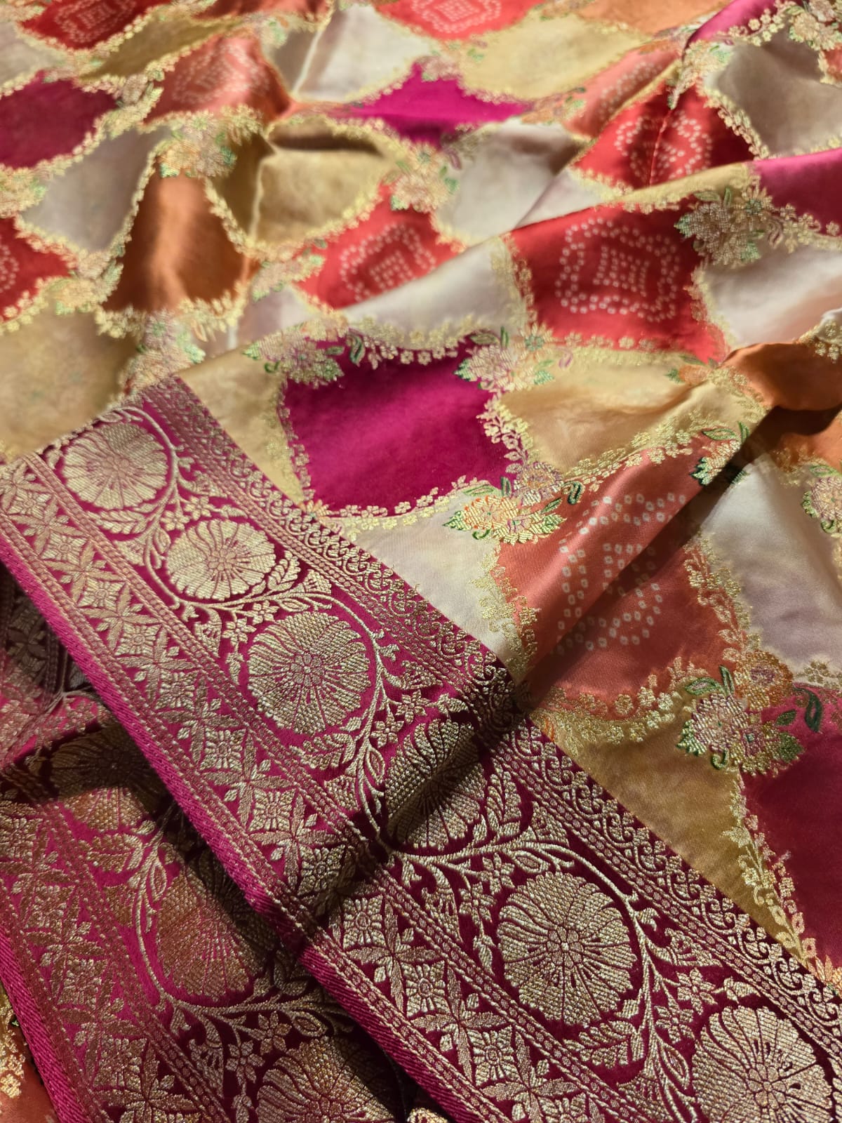 SHADES OF LOVE-RANIPINK SAREE