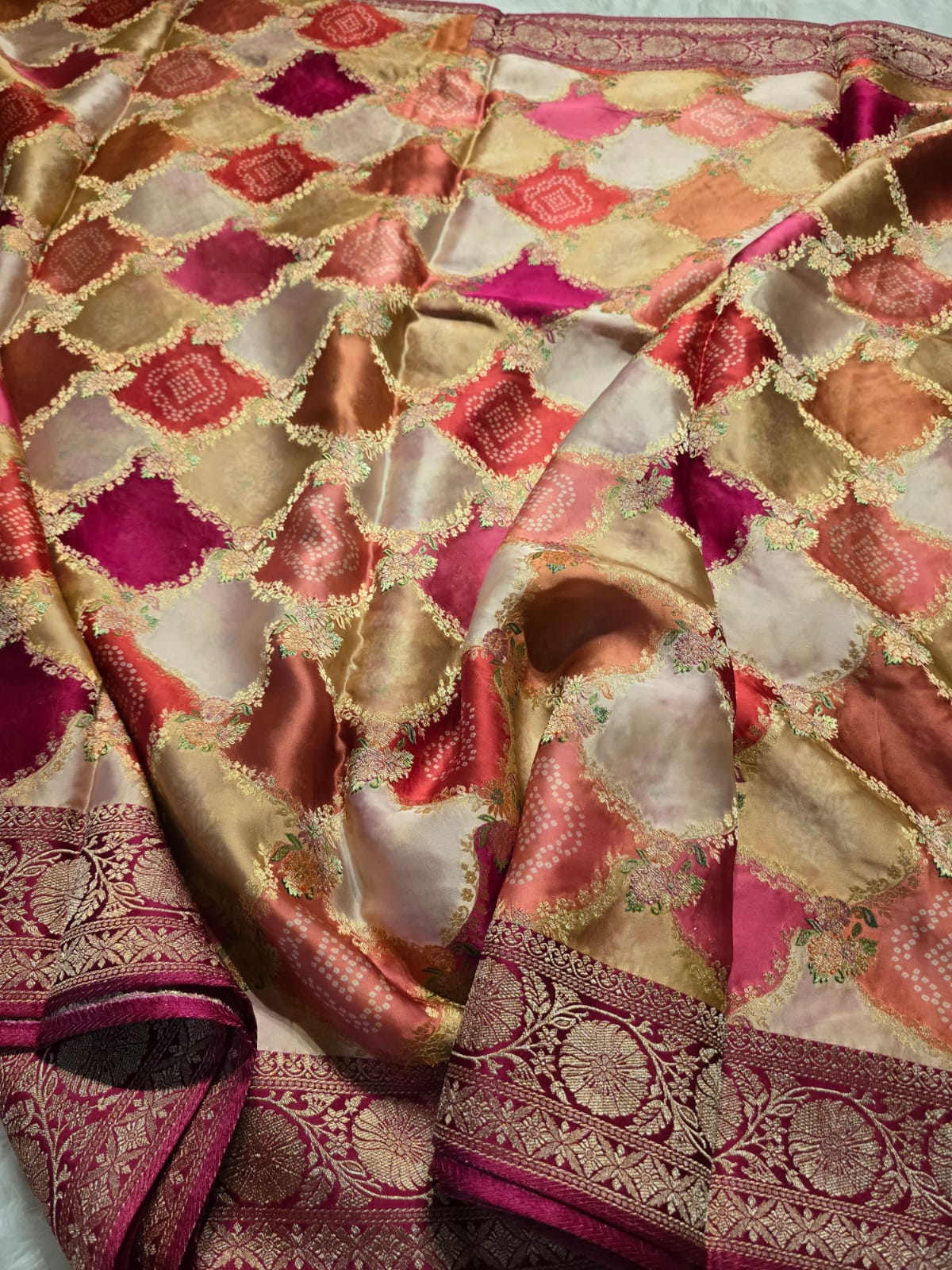 SHADES OF LOVE-RANIPINK SAREE