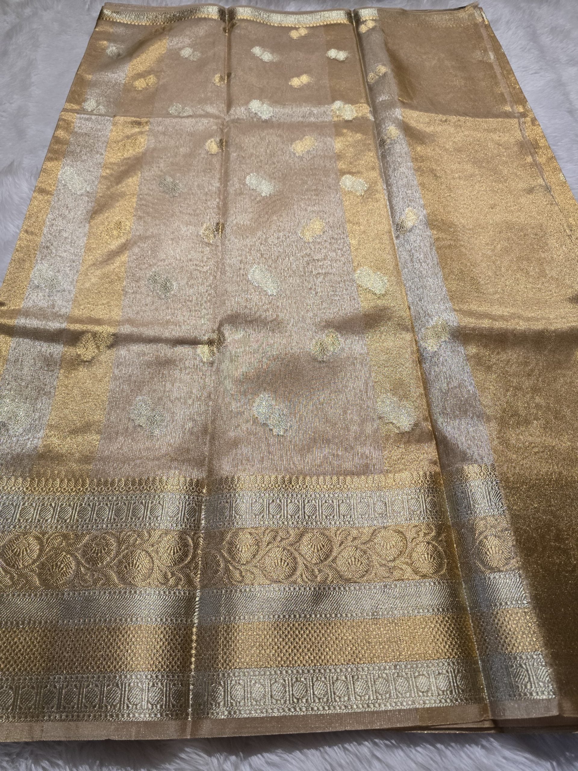 RADHI -GOLD SAREE