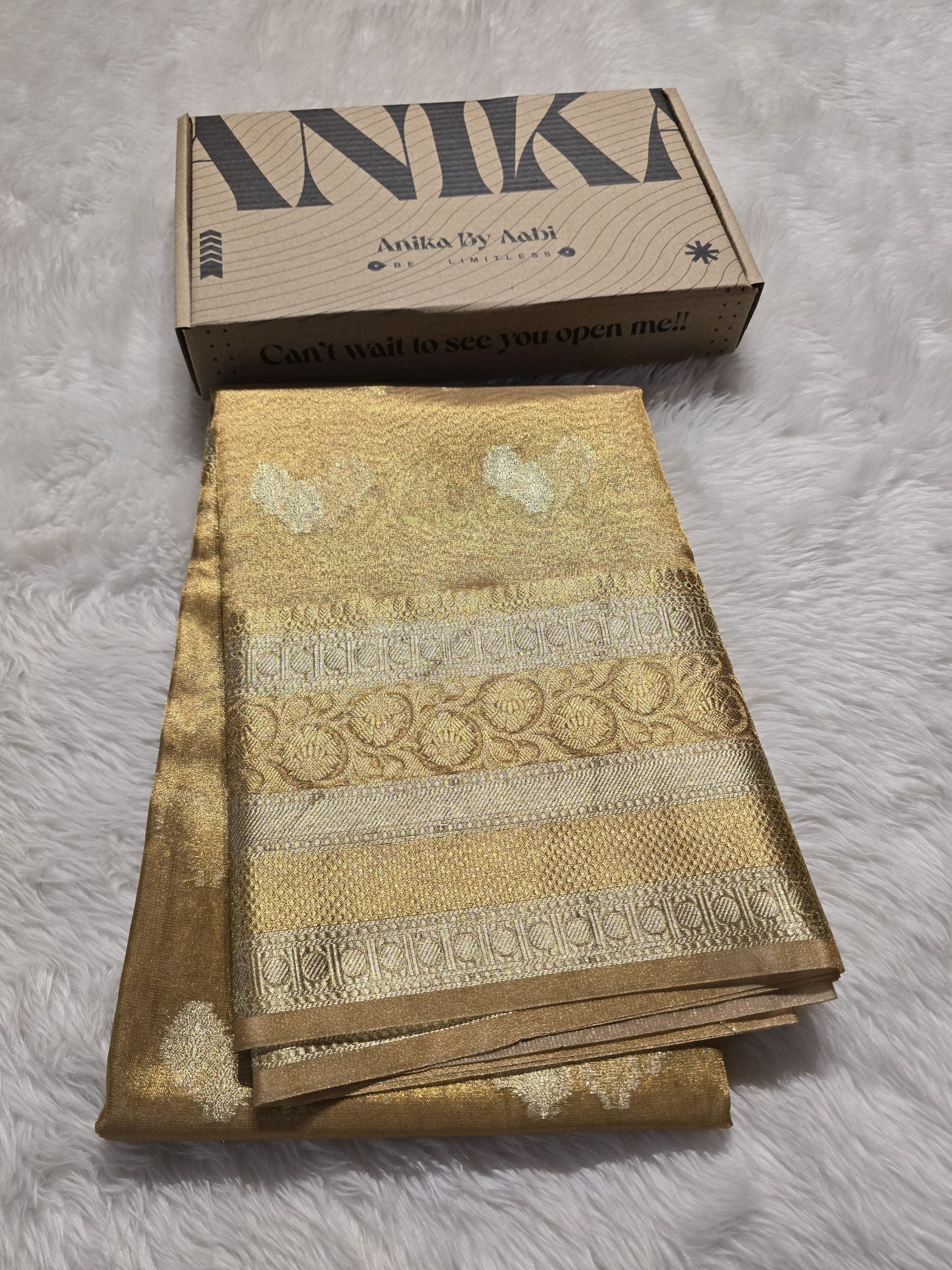 RADHI -GOLD SAREE