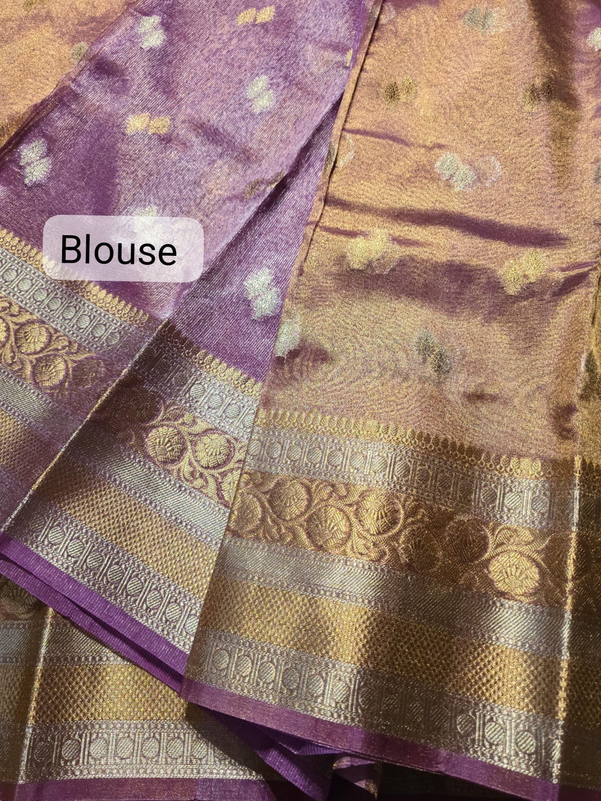 RADHI-ROSEGOLD PASTEL PINK SAREE